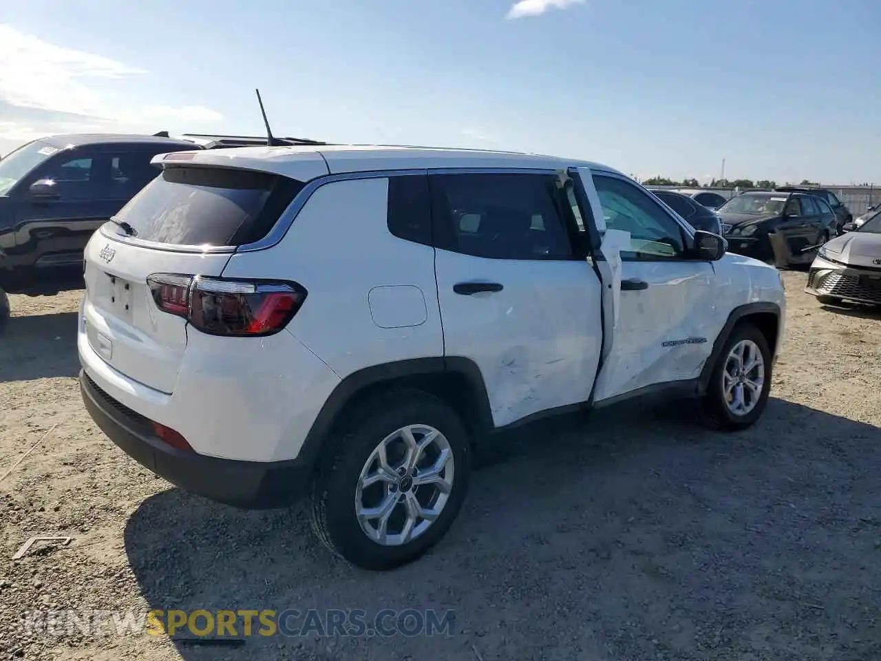 3 Photograph of a damaged car 3C4NJDAN1ST550852 JEEP COMPASS 2025