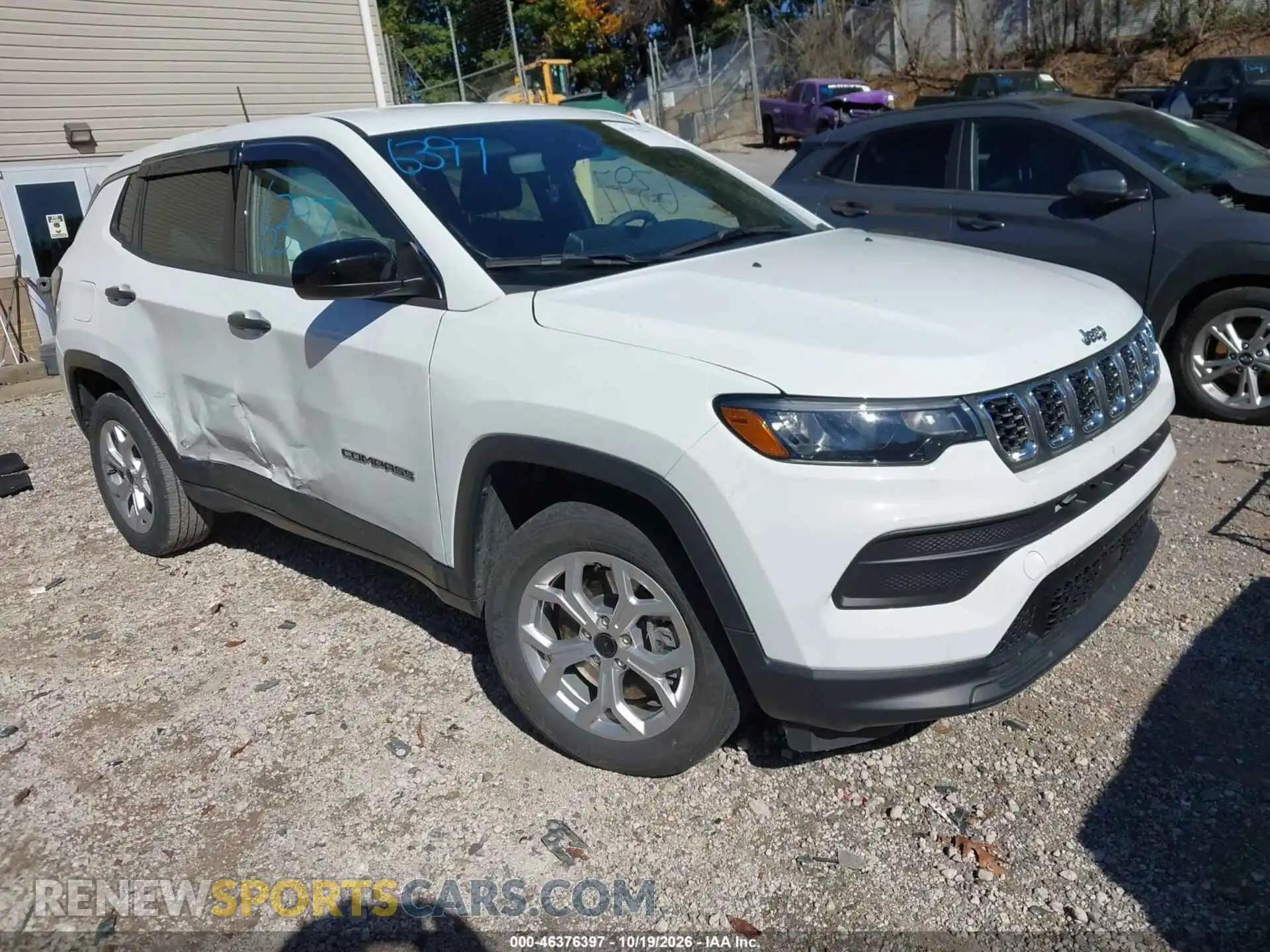 1 Photograph of a damaged car 3C4NJDAN2ST539391 JEEP COMPASS 2025