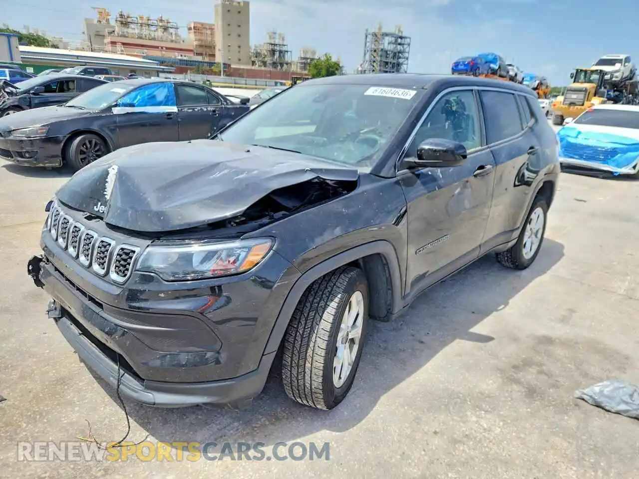 1 Фотография поврежденного автомобиля 3C4NJDAN3ST538542 JEEP COMPASS 2025