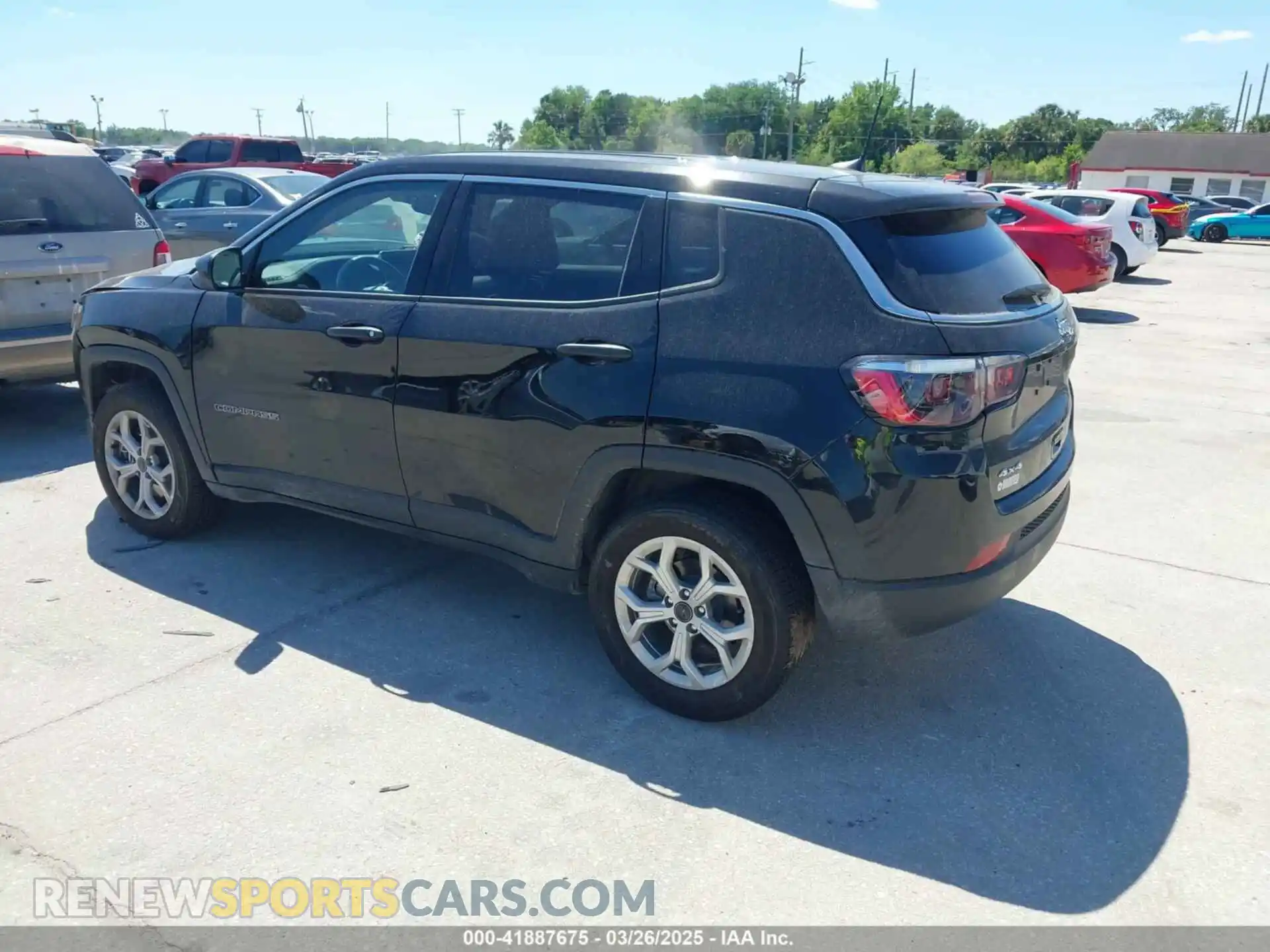3 fotografías del automóvil dañado 3C4NJDAN5ST547971 JEEP COMPASS 2025