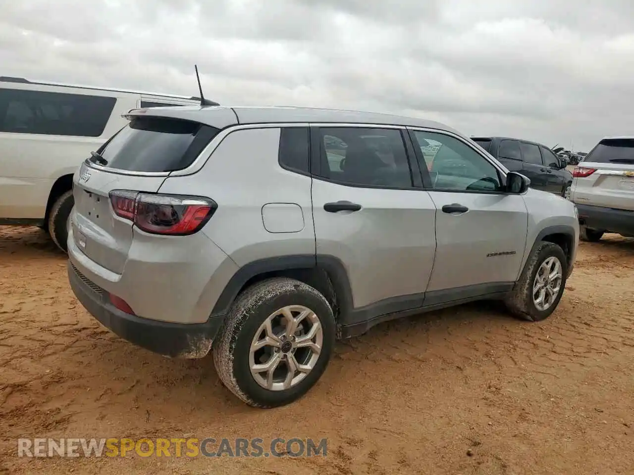 3 Photograph of a damaged car 3C4NJDAN6ST541452 JEEP COMPASS 2025