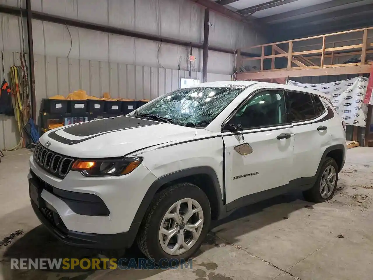 1 Photograph of a damaged car 3C4NJDAN7ST592216 JEEP COMPASS 2025