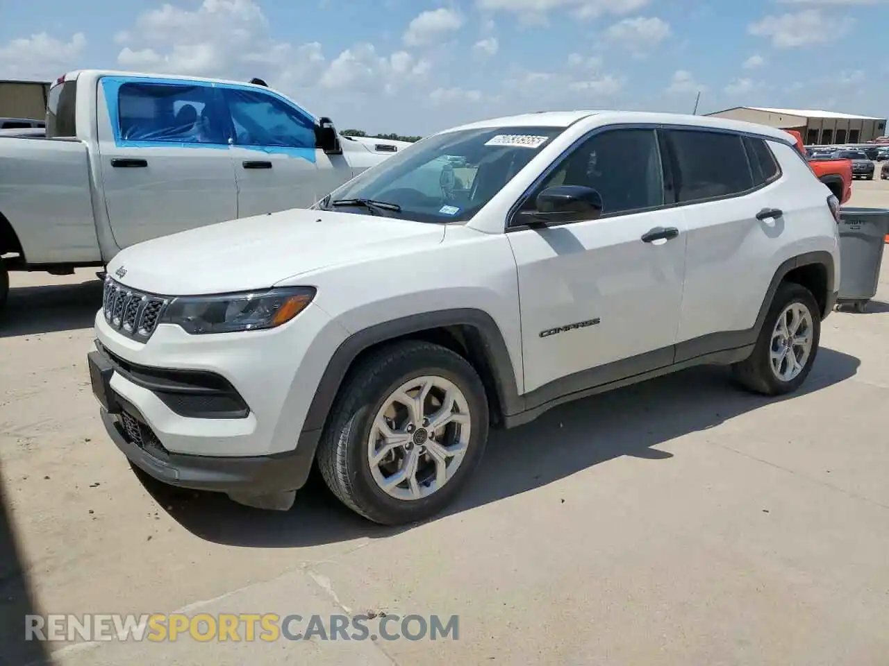 1 Photograph of a damaged car 3C4NJDAN8ST508940 JEEP COMPASS 2025