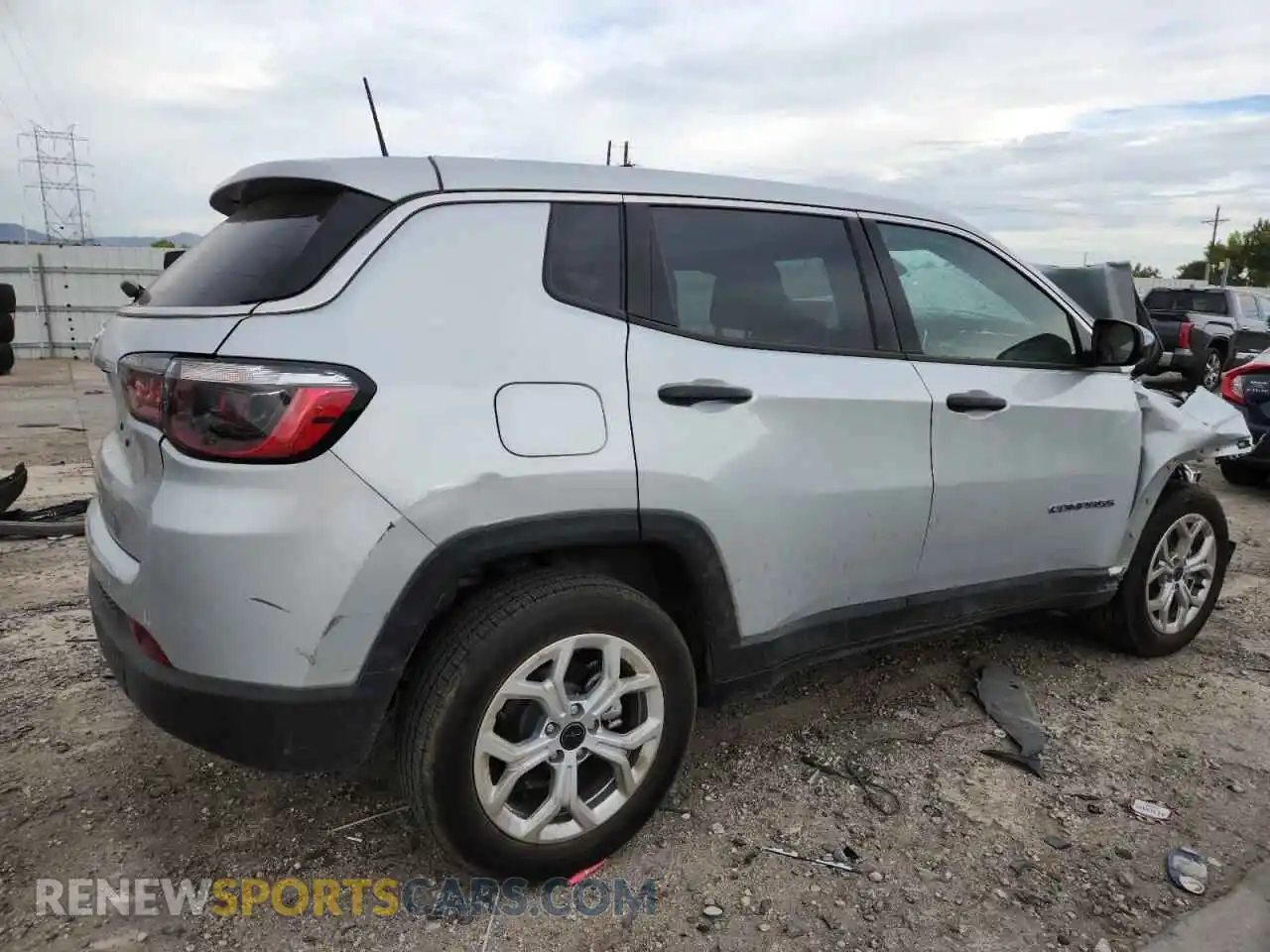 3 Photograph of a damaged car 3C4NJDAN8ST575389 JEEP COMPASS 2025