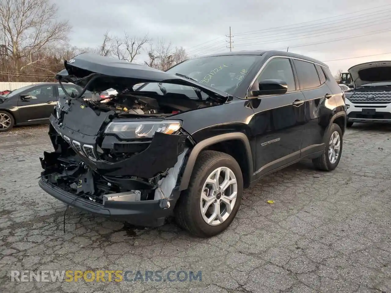 1 Photograph of a damaged car 3C4NJDANXST504274 JEEP COMPASS 2025