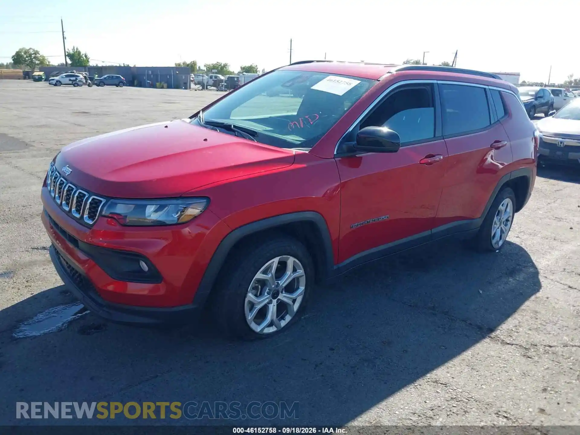 2 fotografías del automóvil dañado 3C4NJDBN0ST527805 JEEP COMPASS 2025
