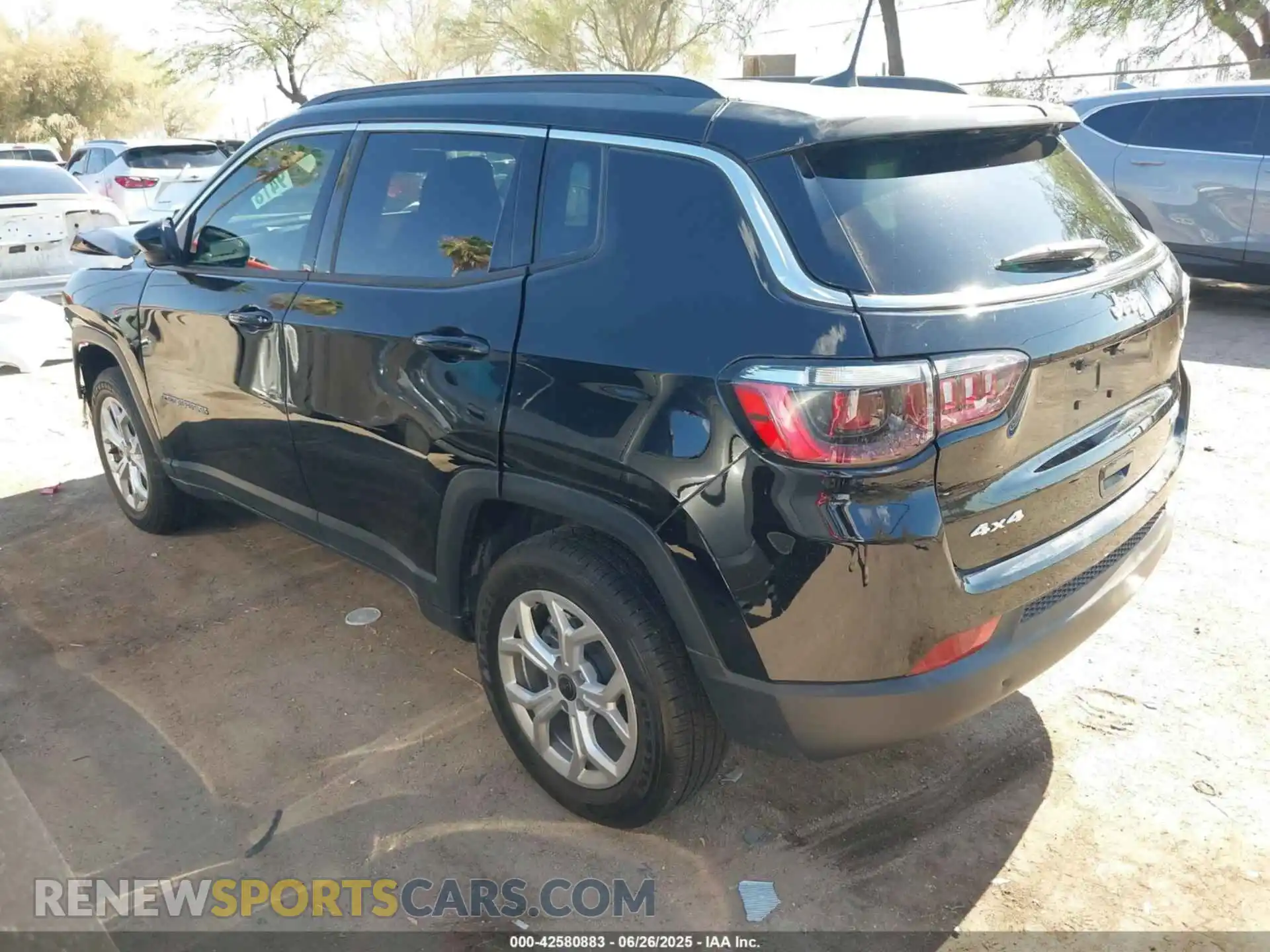 3 Photograph of a damaged car 3C4NJDBN0ST571190 JEEP COMPASS 2025