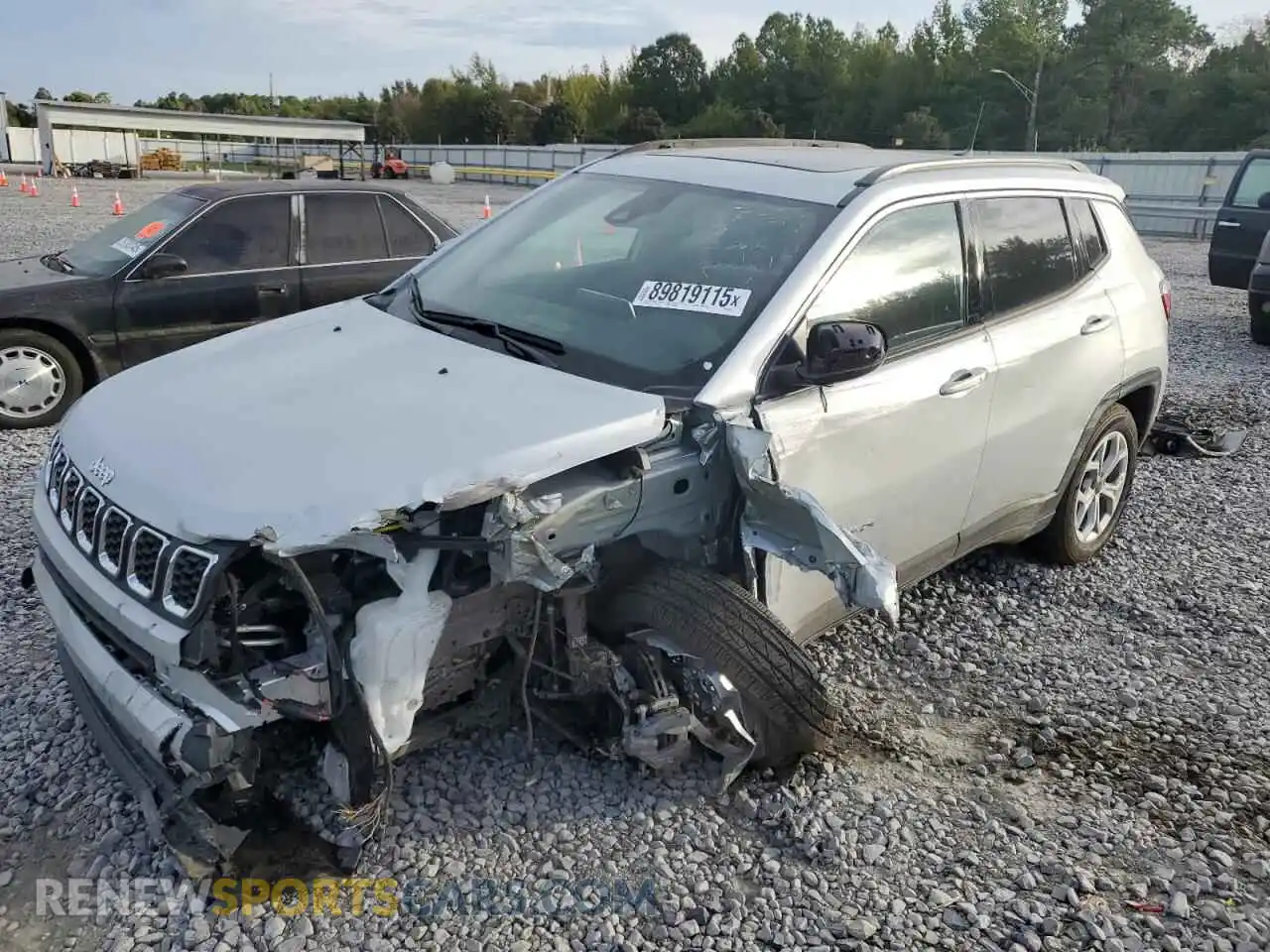1 Photograph of a damaged car 3C4NJDBN0ST588779 JEEP COMPASS 2025
