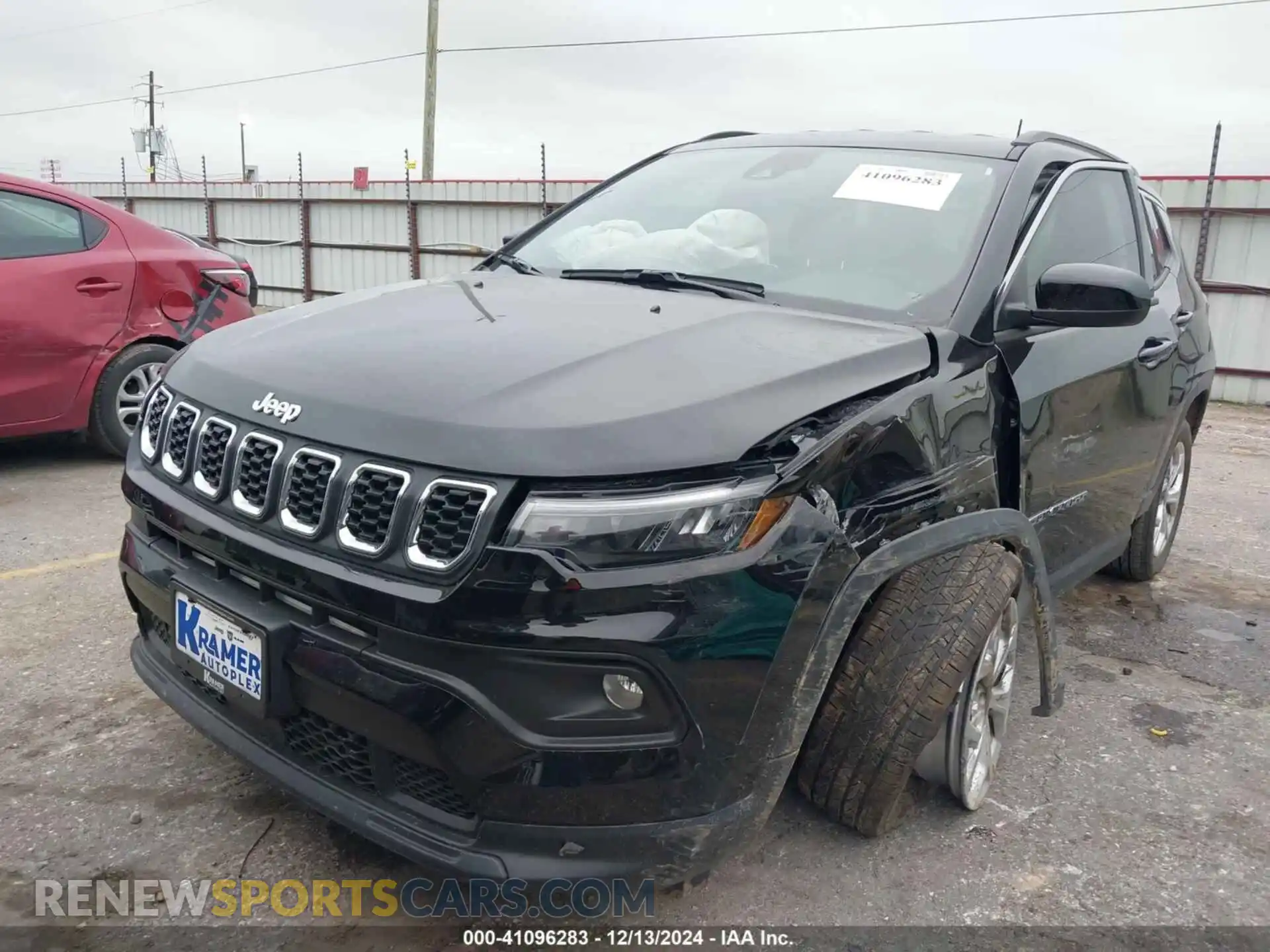 2 Photograph of a damaged car 3C4NJDBN1ST518028 JEEP COMPASS 2025