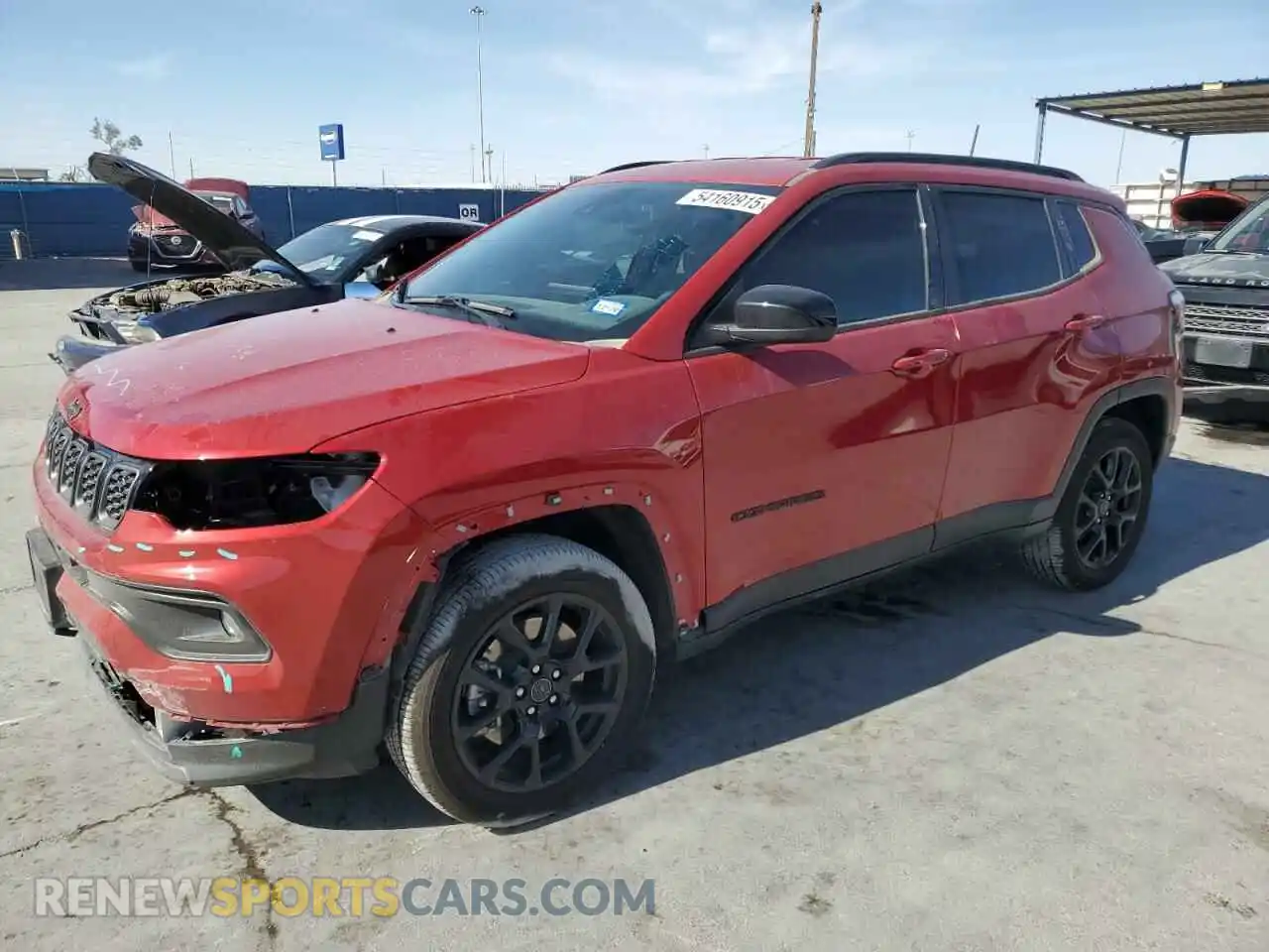 1 fotografías del automóvil dañado 3C4NJDBN1ST531720 JEEP COMPASS 2025