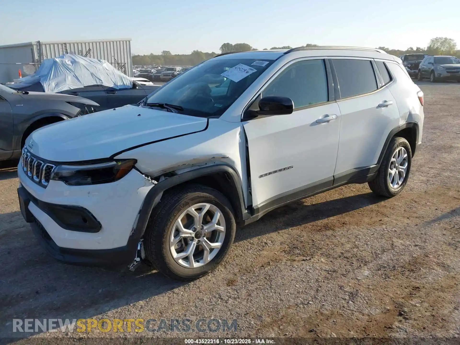2 Photograph of a damaged car 3C4NJDBN1ST547173 JEEP COMPASS 2025