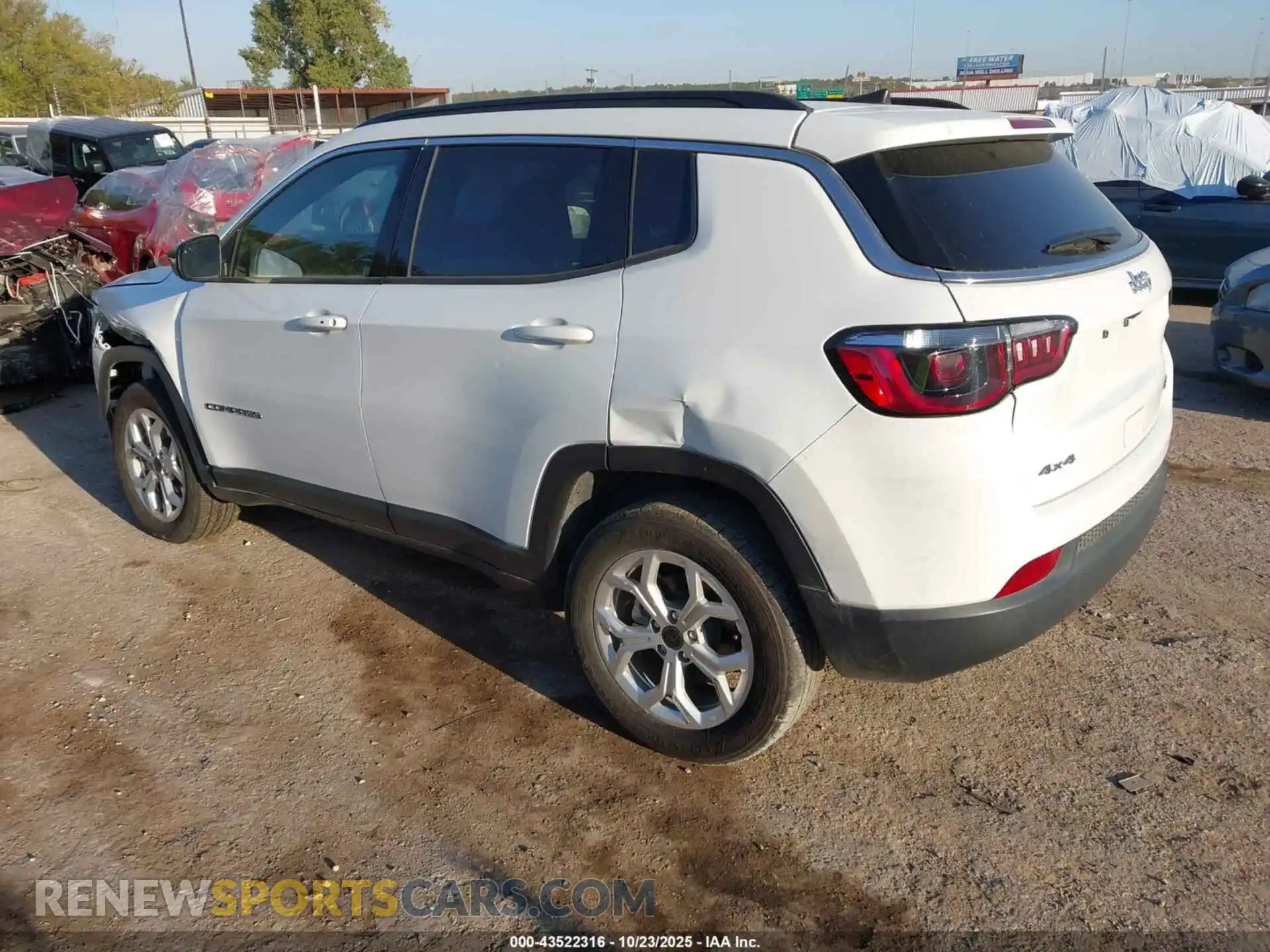 3 Photograph of a damaged car 3C4NJDBN1ST547173 JEEP COMPASS 2025
