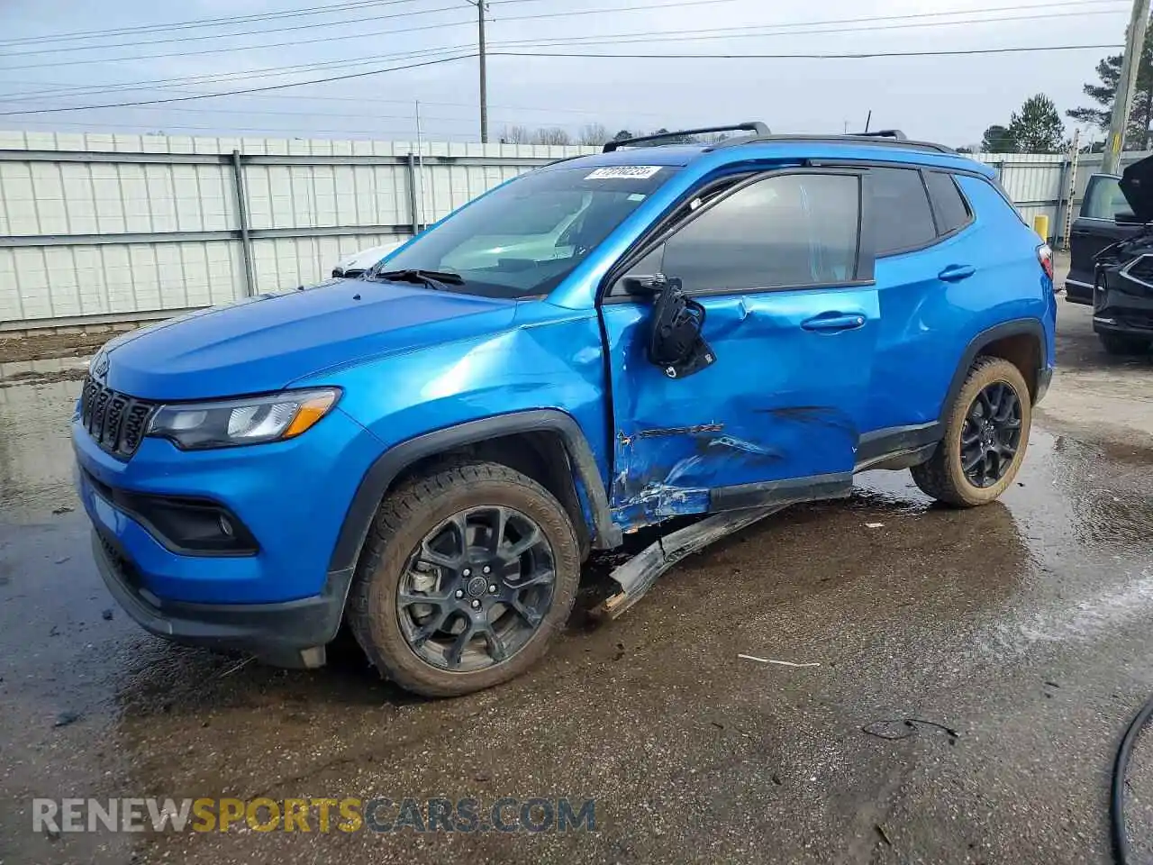 1 Photograph of a damaged car 3C4NJDBN1ST554219 JEEP COMPASS 2025