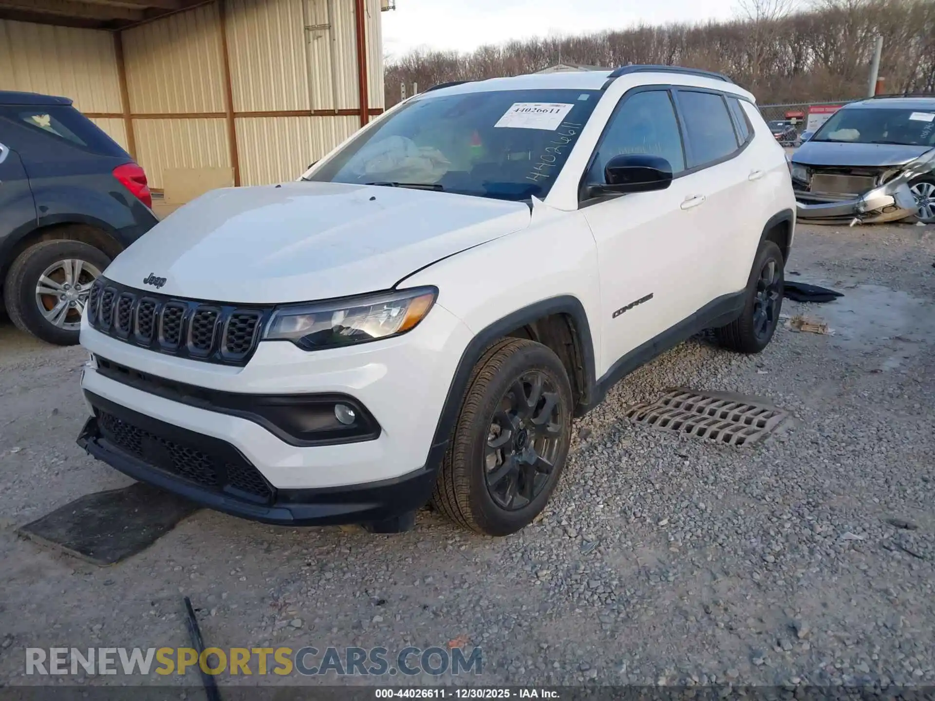 2 Photograph of a damaged car 3C4NJDBN1ST555712 JEEP COMPASS 2025