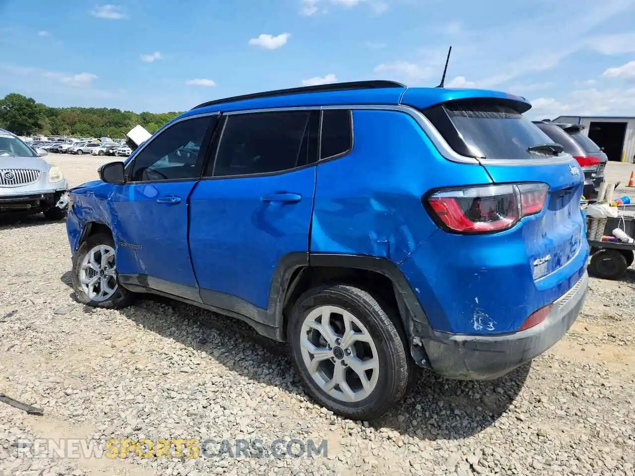 2 Photograph of a damaged car 3C4NJDBN1ST609235 JEEP COMPASS 2025