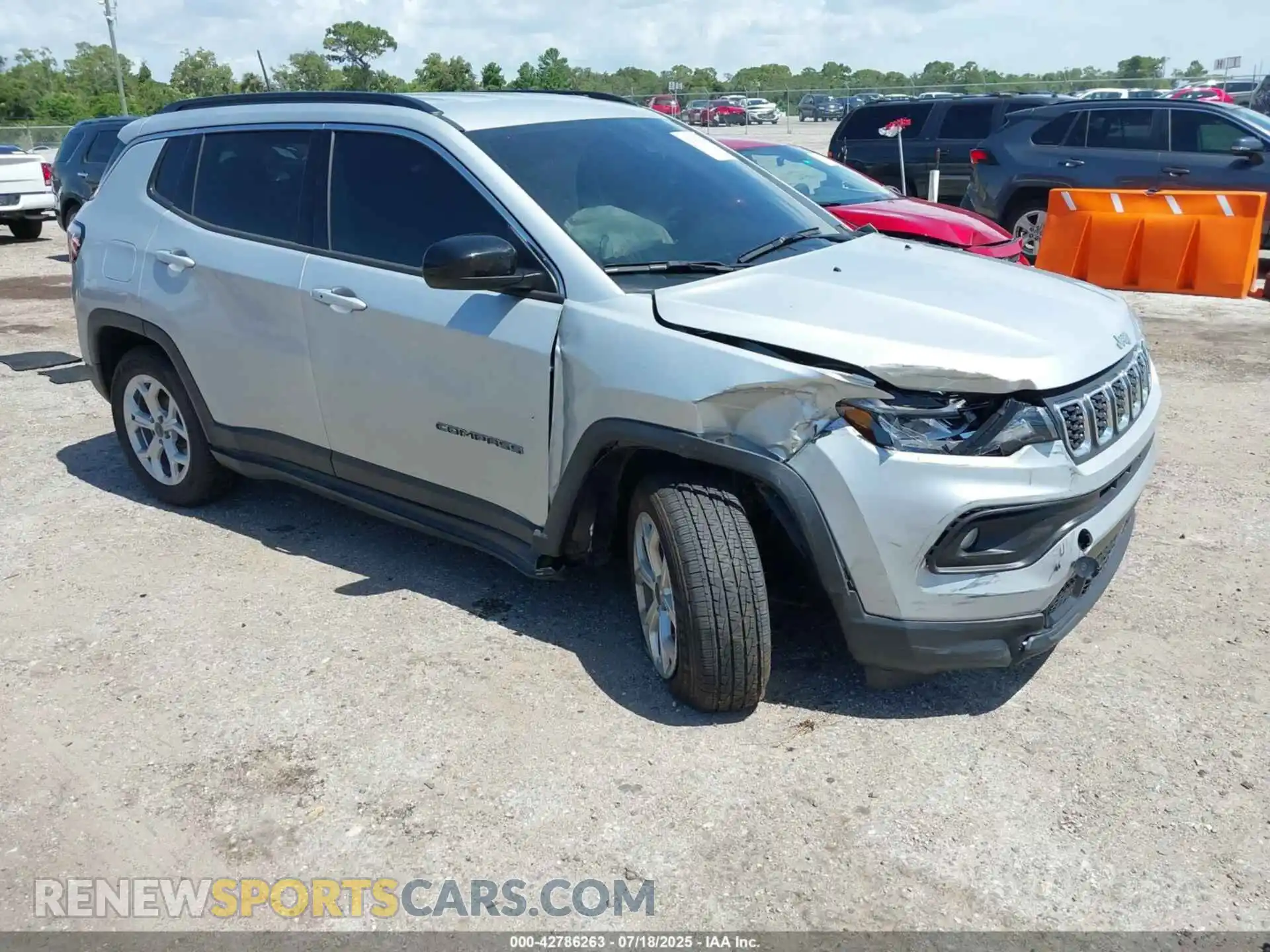 1 fotografías del automóvil dañado 3C4NJDBN2ST534920 JEEP COMPASS 2025