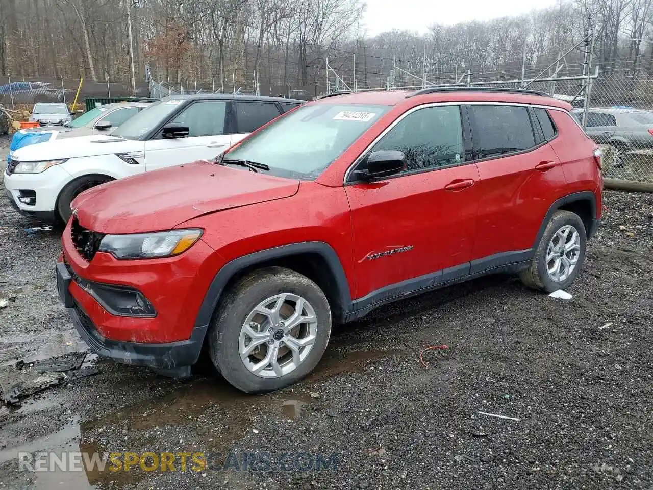 1 Photograph of a damaged car 3C4NJDBN2ST569943 JEEP COMPASS 2025