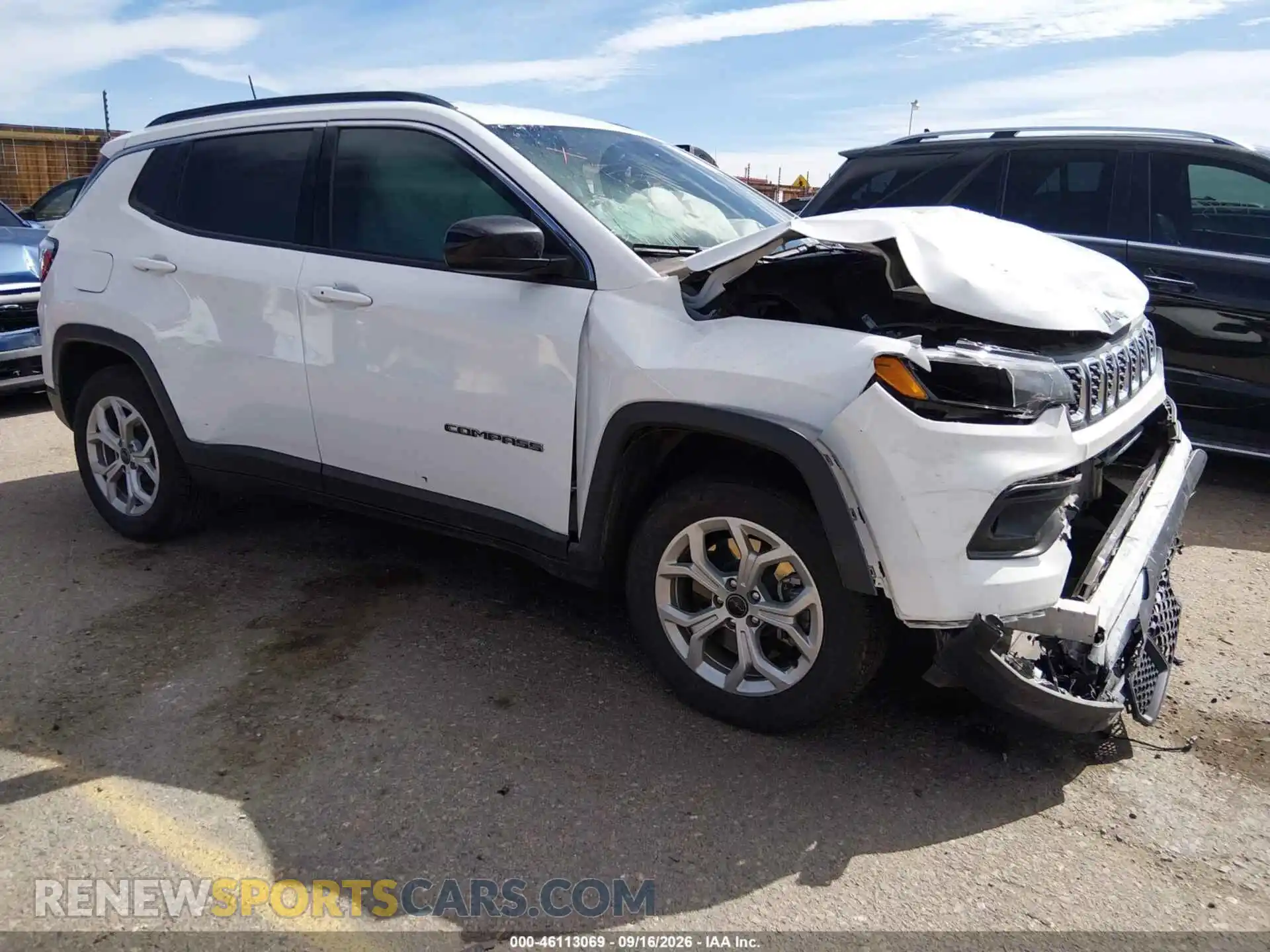 1 fotografías del automóvil dañado 3C4NJDBN3ST534862 JEEP COMPASS 2025