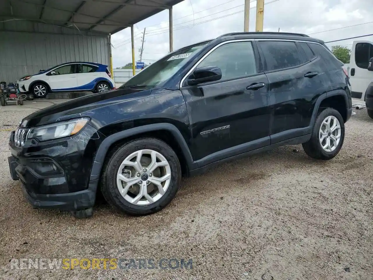 1 Photograph of a damaged car 3C4NJDBN3ST546946 JEEP COMPASS 2025