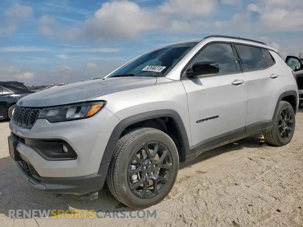 1 Photograph of a damaged car 3C4NJDBN3ST553282 JEEP COMPASS 2025