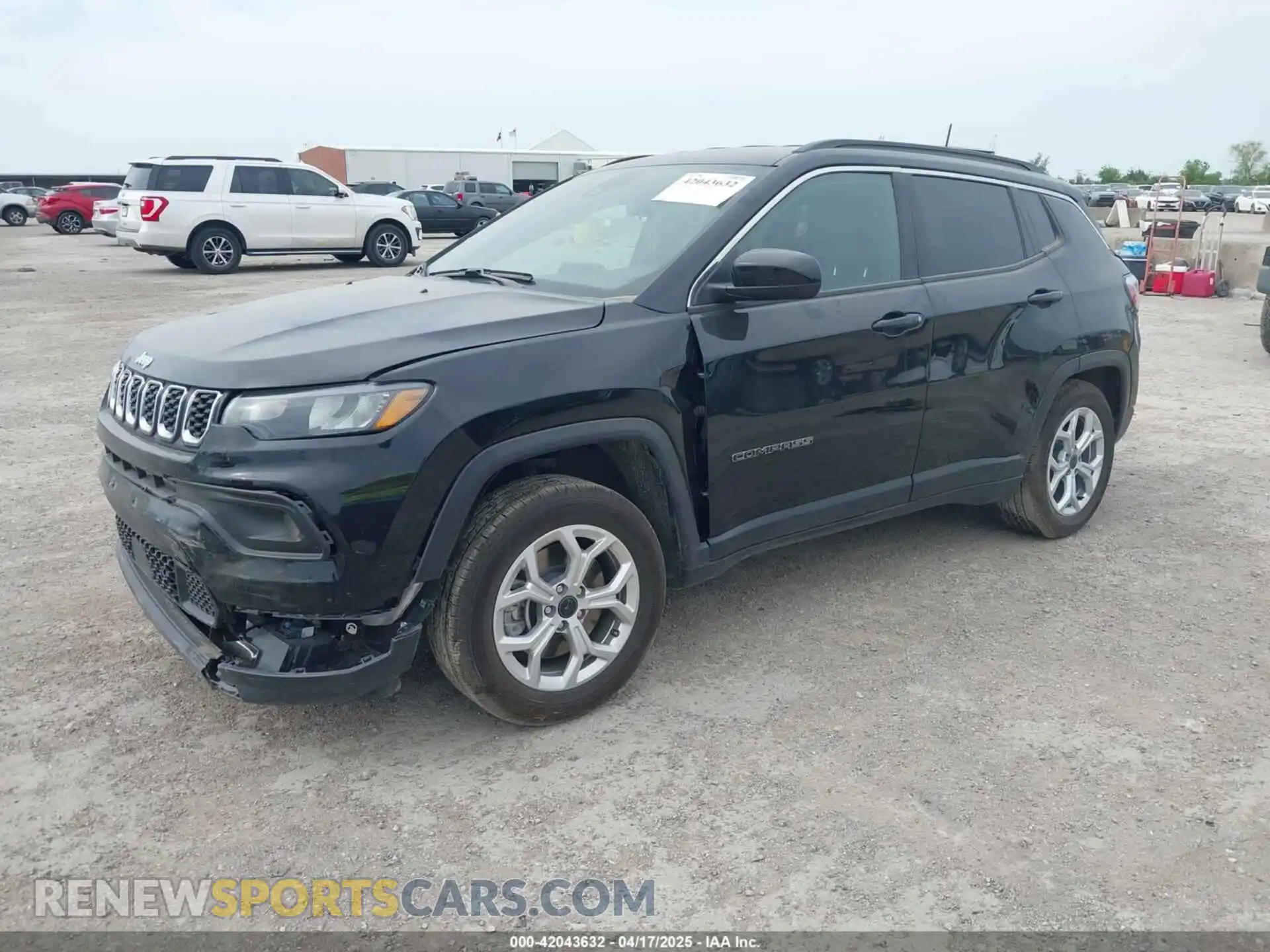 2 Photograph of a damaged car 3C4NJDBN3ST561740 JEEP COMPASS 2025