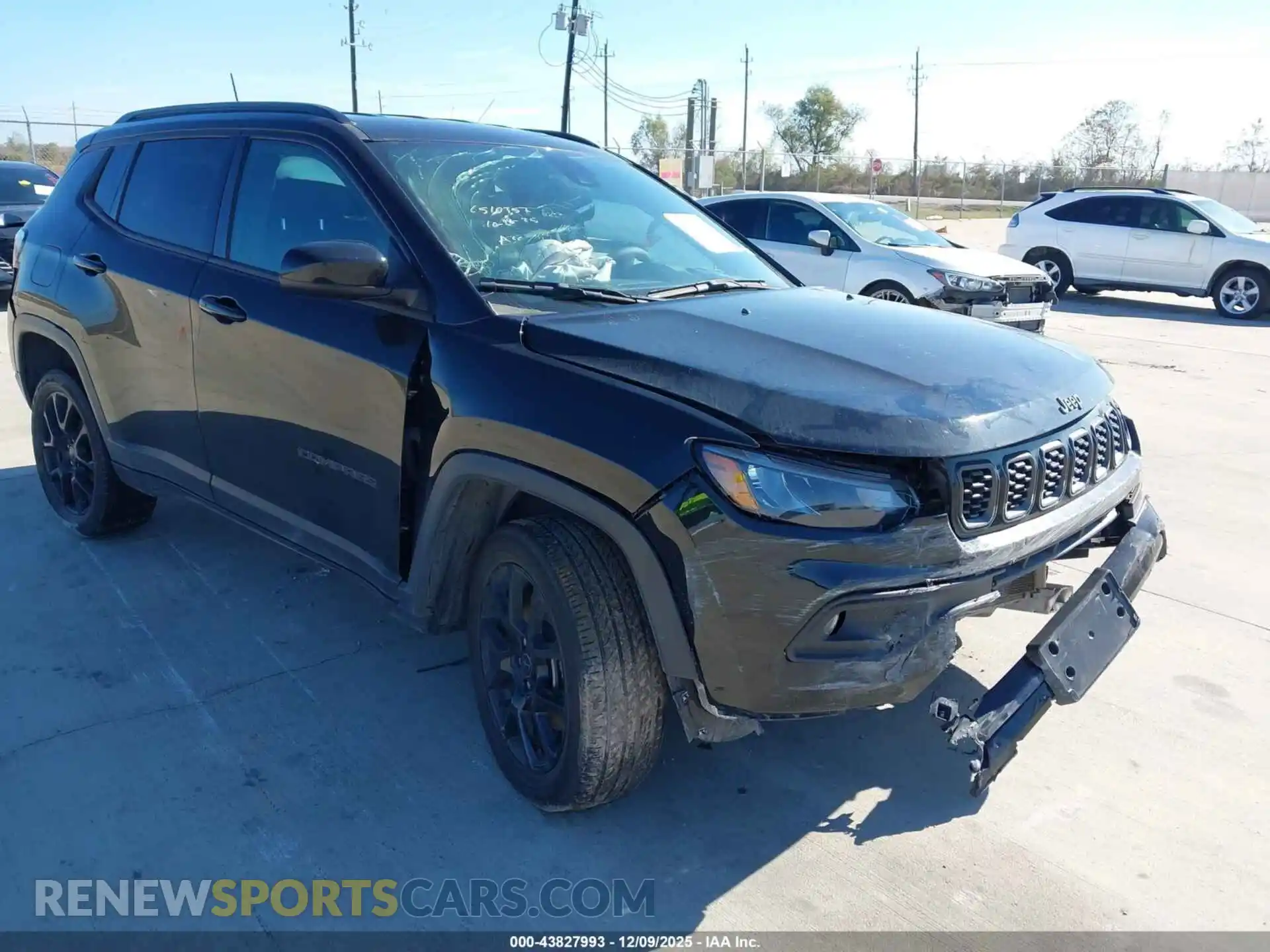 1 Photograph of a damaged car 3C4NJDBN3ST571670 JEEP COMPASS 2025