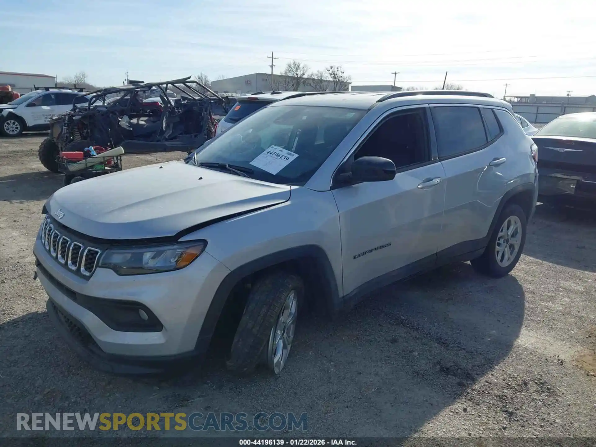 2 Photograph of a damaged car 3C4NJDBN4ST503572 JEEP COMPASS 2025