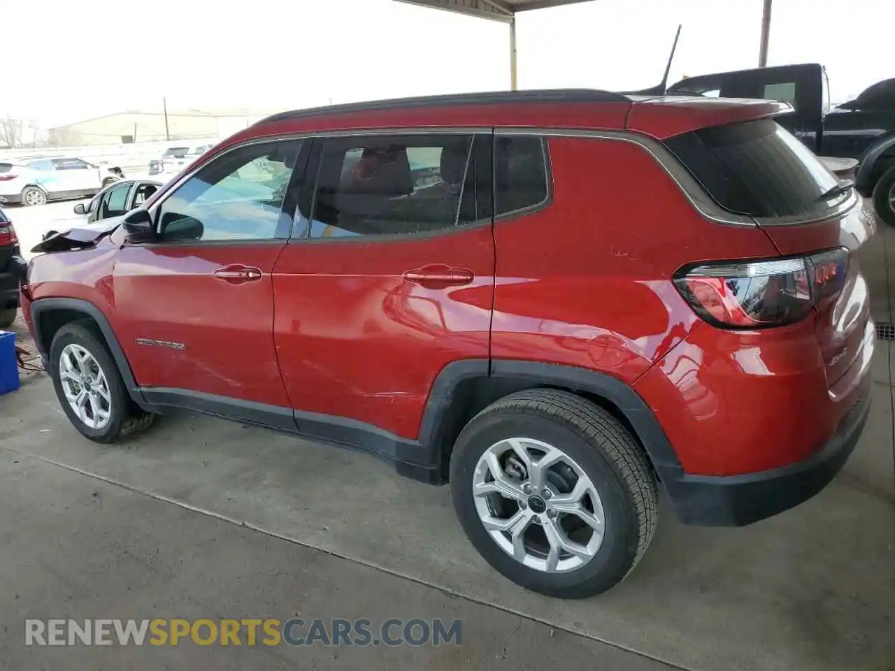 2 Photograph of a damaged car 3C4NJDBN4ST524096 JEEP COMPASS 2025
