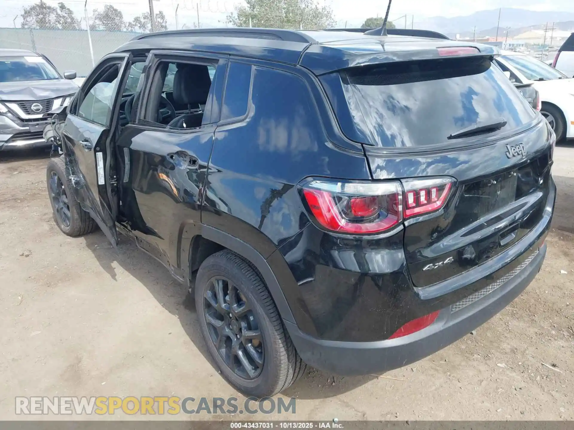 3 Photograph of a damaged car 3C4NJDBN4ST530867 JEEP COMPASS 2025