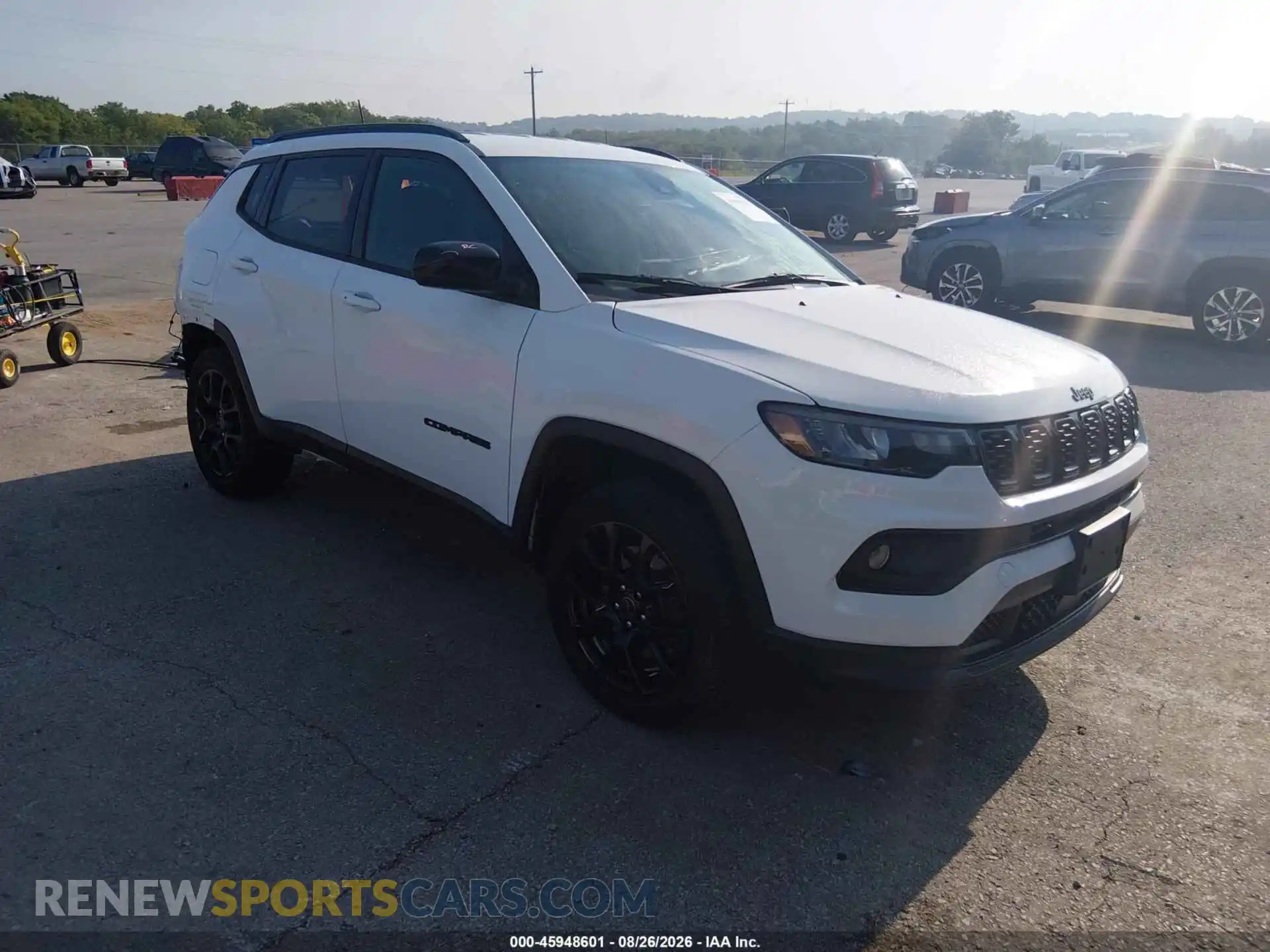 1 Photograph of a damaged car 3C4NJDBN4ST538242 JEEP COMPASS 2025