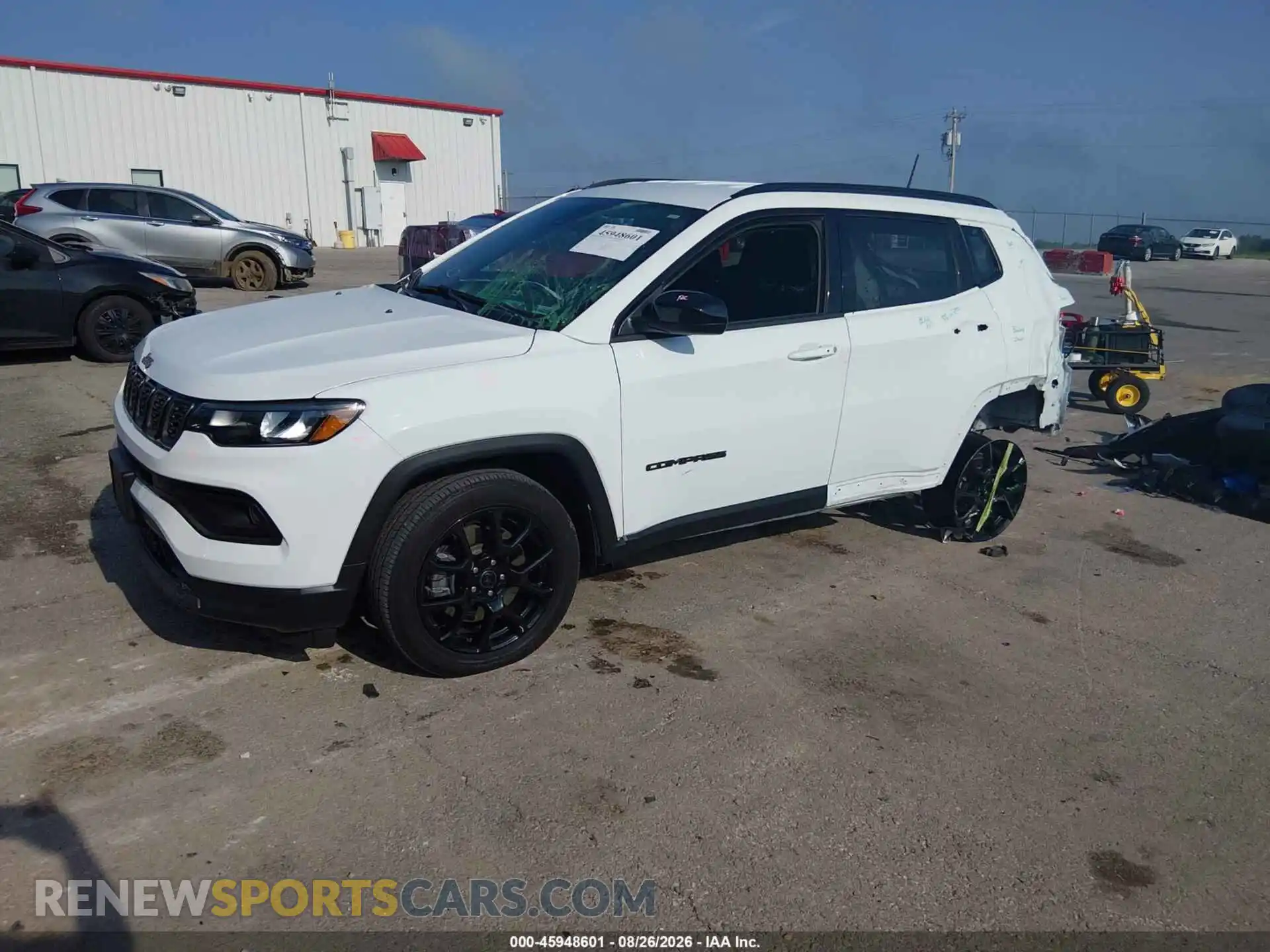 2 Photograph of a damaged car 3C4NJDBN4ST538242 JEEP COMPASS 2025