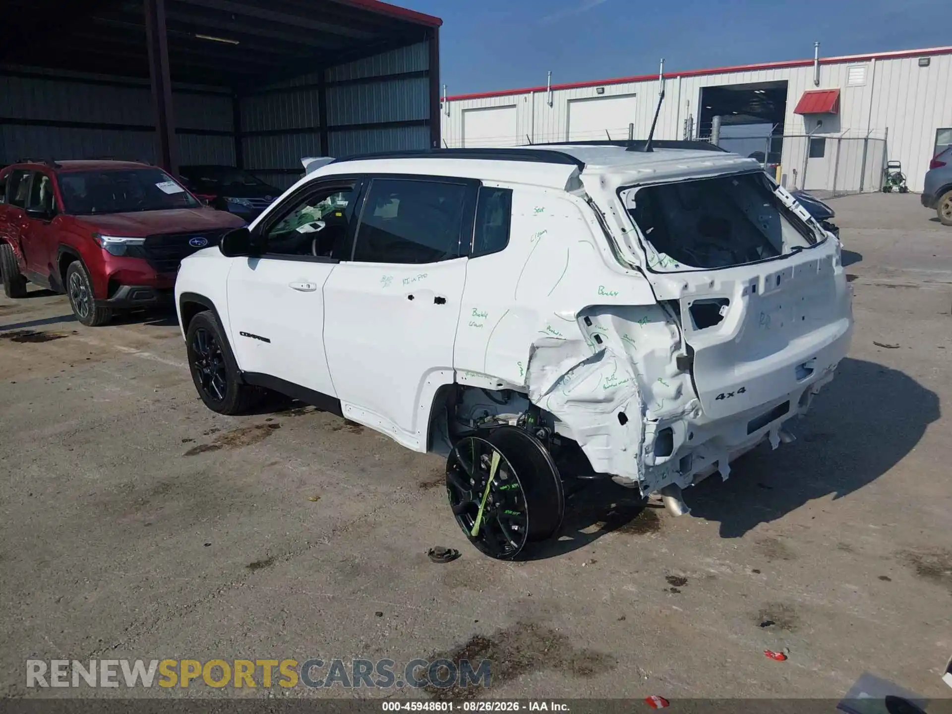 3 Photograph of a damaged car 3C4NJDBN4ST538242 JEEP COMPASS 2025
