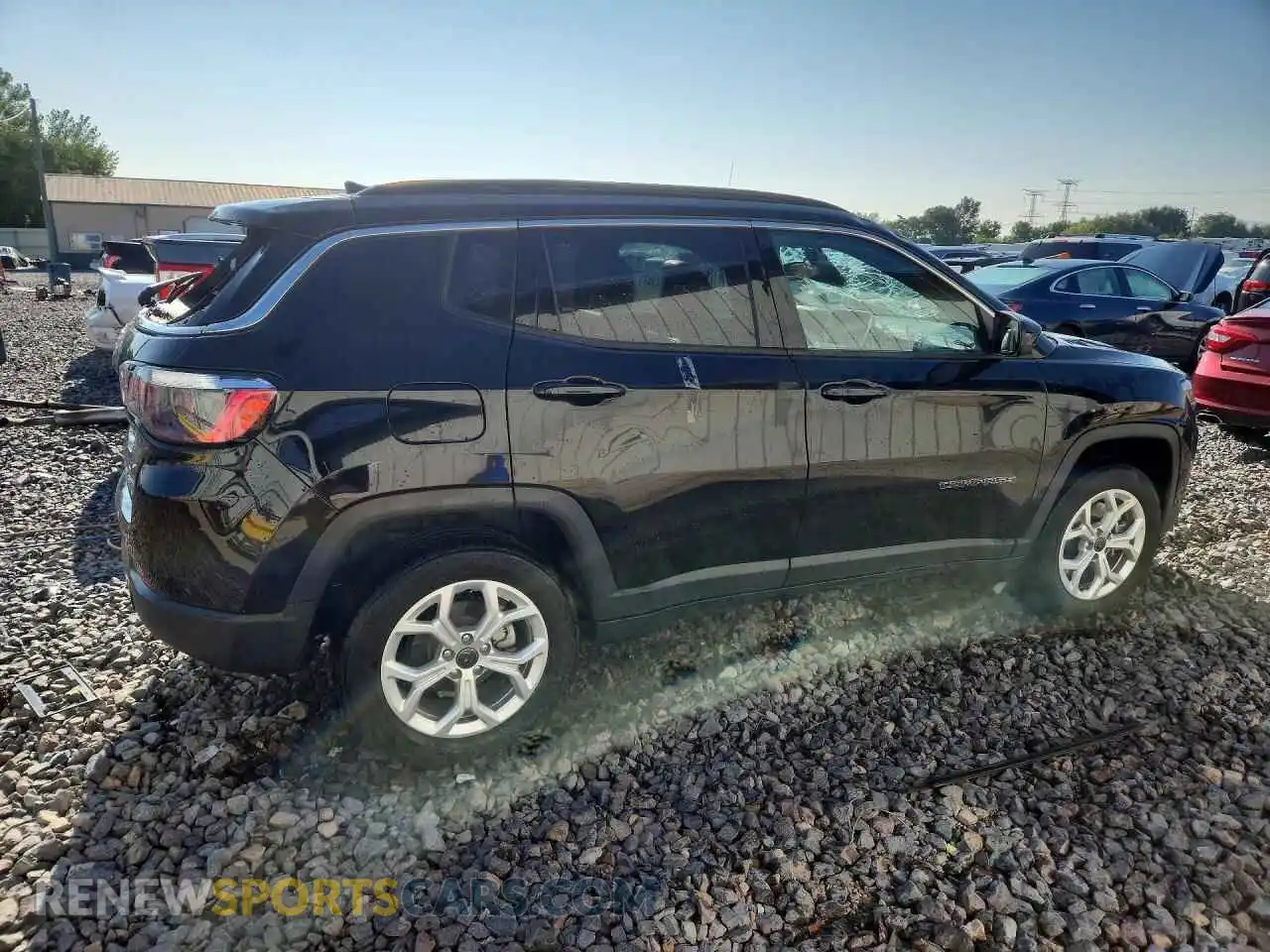 3 Photograph of a damaged car 3C4NJDBN4ST549189 JEEP COMPASS 2025
