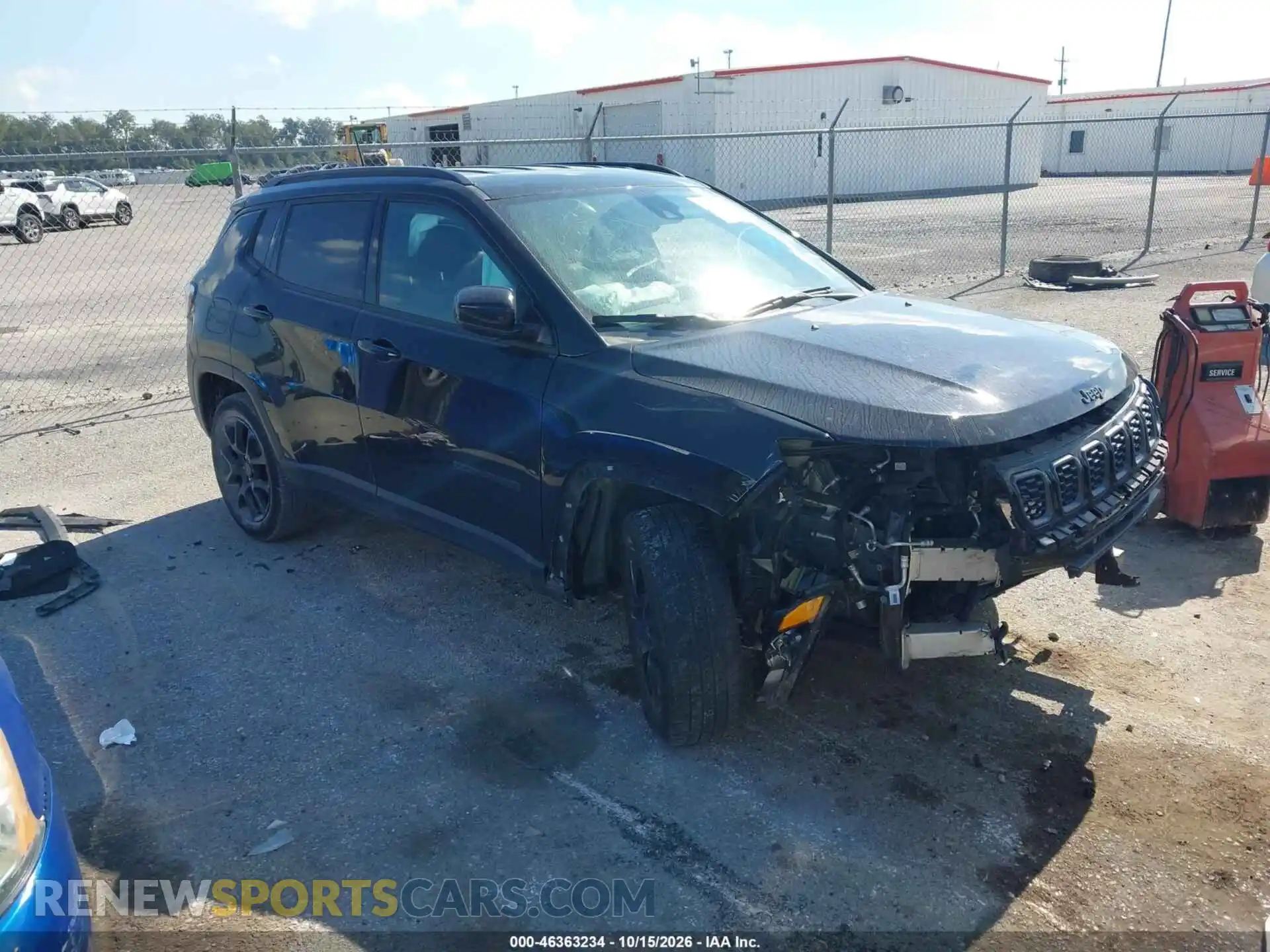 1 Photograph of a damaged car 3C4NJDBN4ST550777 JEEP COMPASS 2025