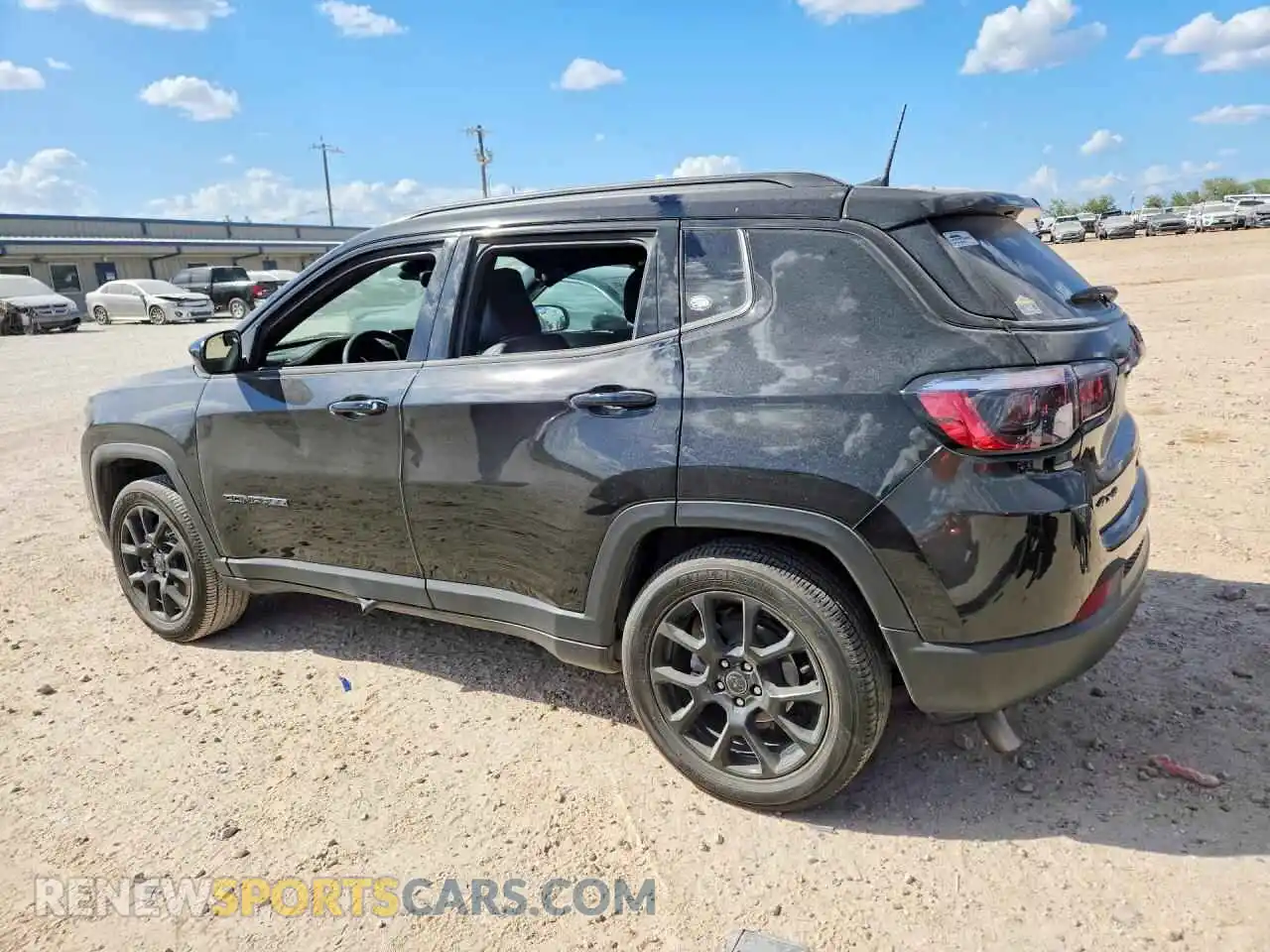 2 Photograph of a damaged car 3C4NJDBN4ST568695 JEEP COMPASS 2025