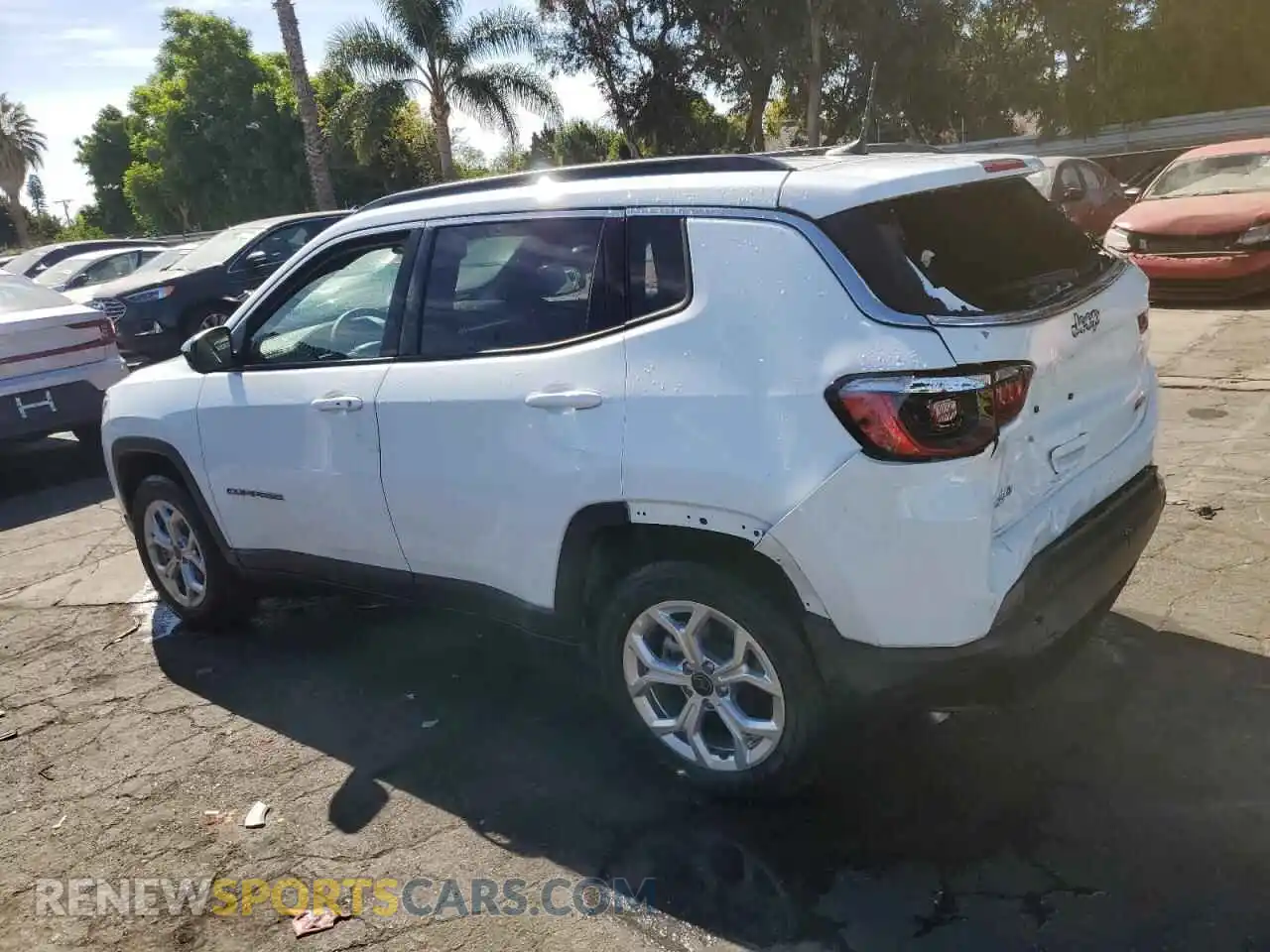 2 Photograph of a damaged car 3C4NJDBN4ST574724 JEEP COMPASS 2025