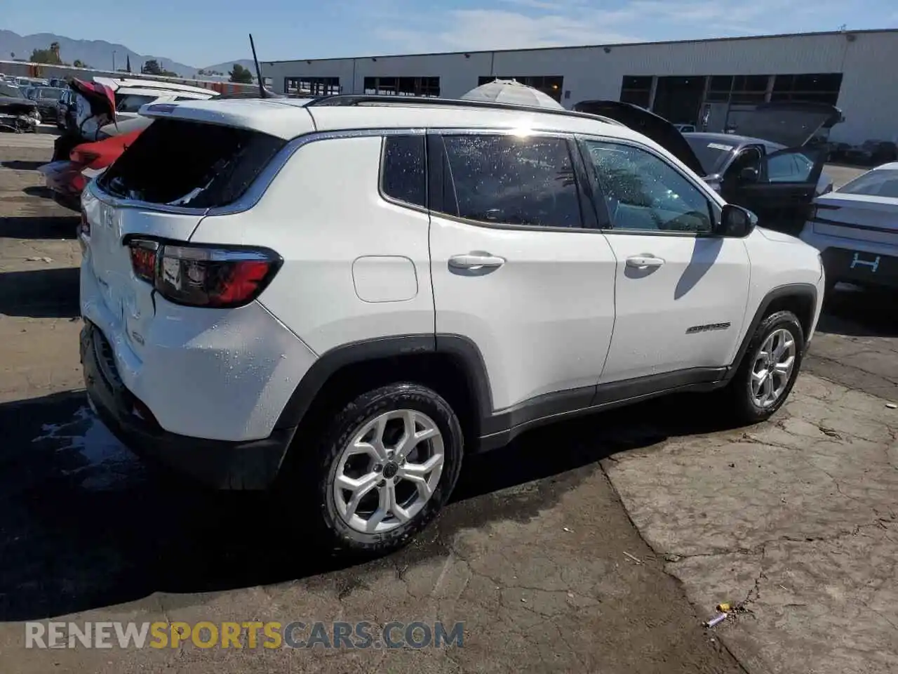 3 Photograph of a damaged car 3C4NJDBN4ST574724 JEEP COMPASS 2025