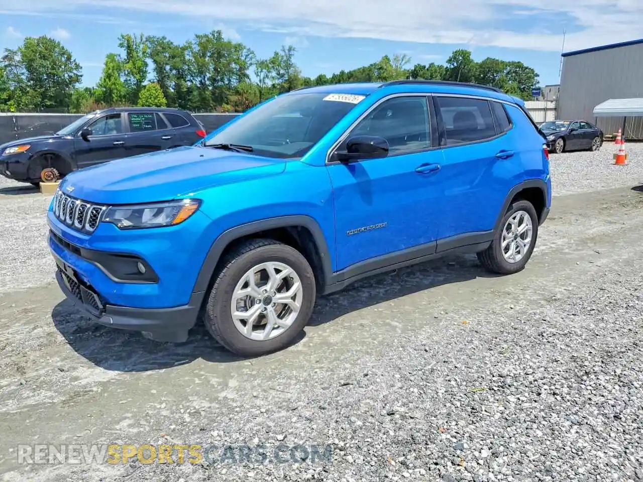 1 Photograph of a damaged car 3C4NJDBN4ST587733 JEEP COMPASS 2025