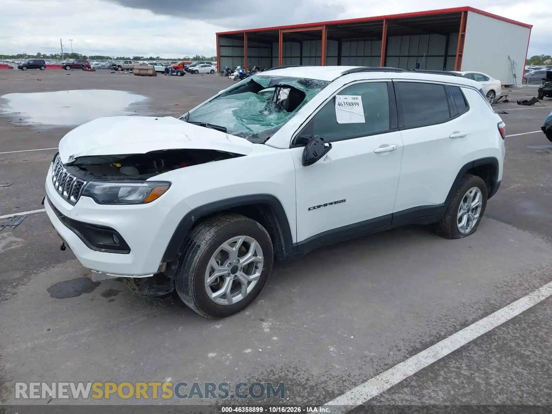 2 Photograph of a damaged car 3C4NJDBN4ST600884 JEEP COMPASS 2025
