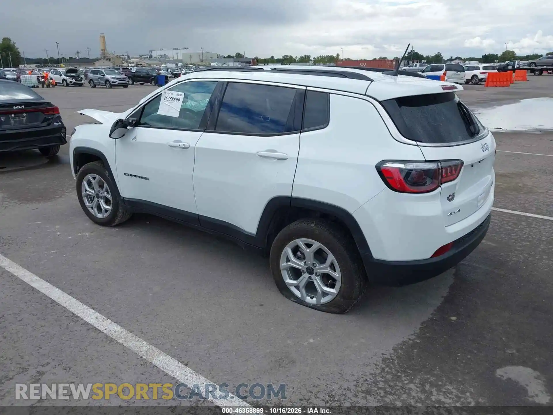 3 Photograph of a damaged car 3C4NJDBN4ST600884 JEEP COMPASS 2025