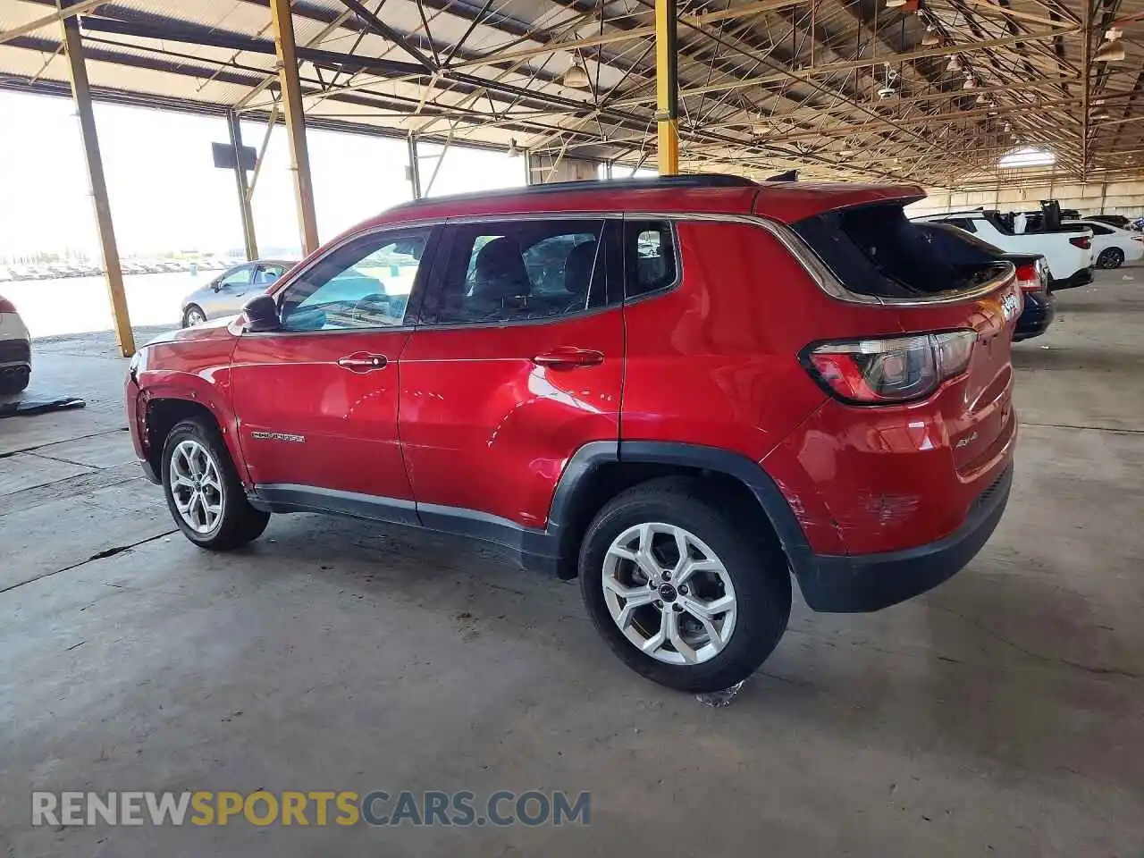 2 Photograph of a damaged car 3C4NJDBN5ST547922 JEEP COMPASS 2025