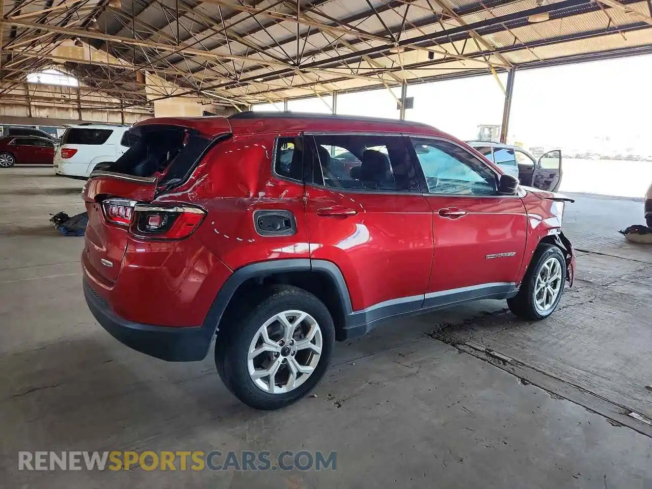 3 Photograph of a damaged car 3C4NJDBN5ST547922 JEEP COMPASS 2025