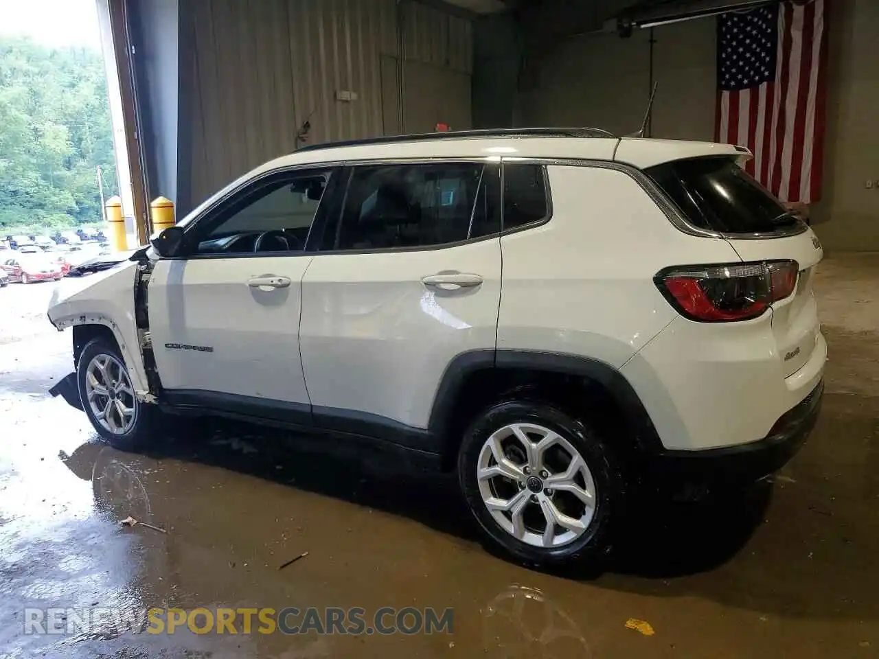 2 Photograph of a damaged car 3C4NJDBN5ST574618 JEEP COMPASS 2025
