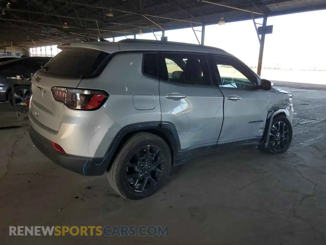 3 Photograph of a damaged car 3C4NJDBN5ST585392 JEEP COMPASS 2025