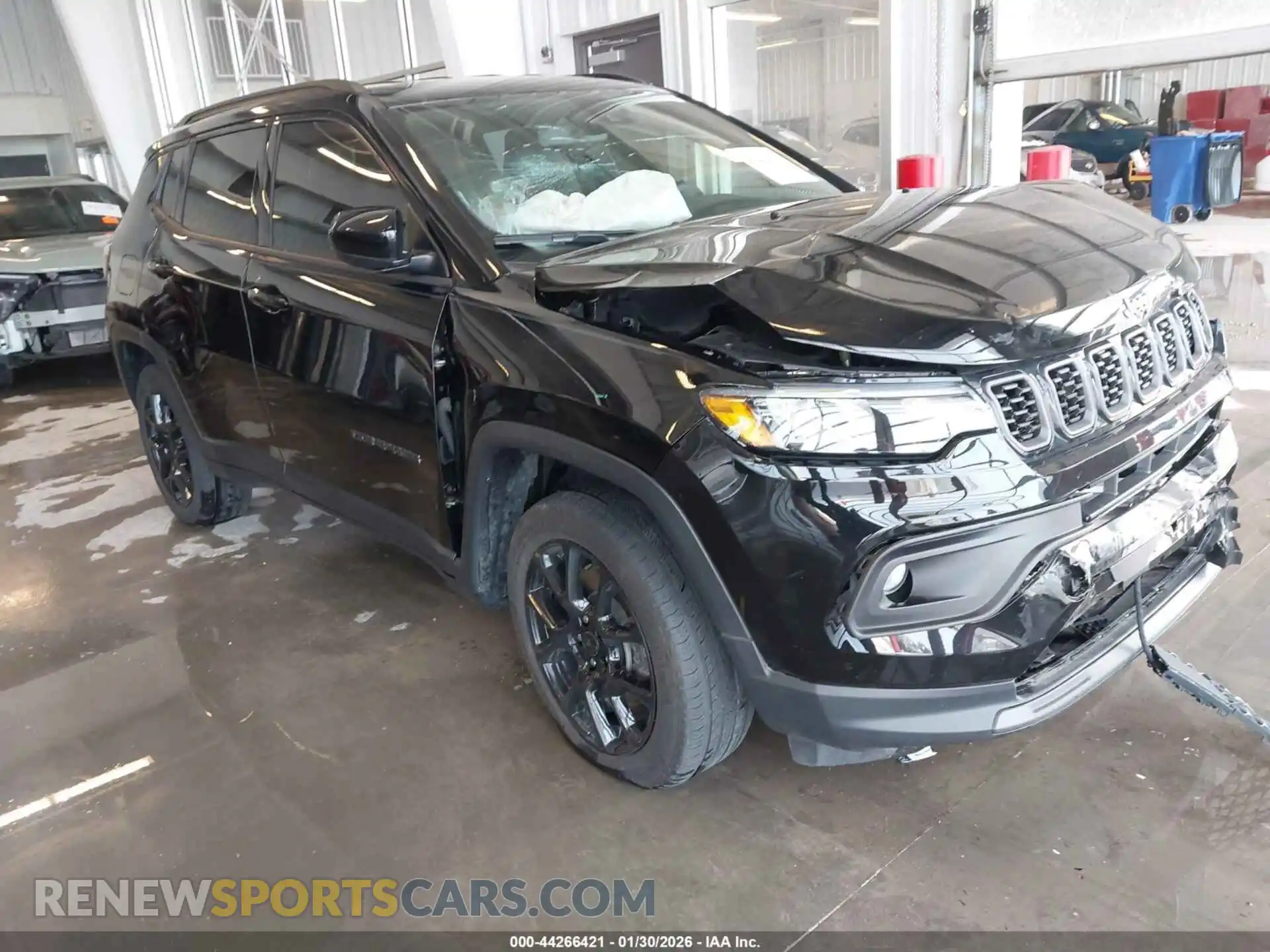 1 Photograph of a damaged car 3C4NJDBN5ST585845 JEEP COMPASS 2025