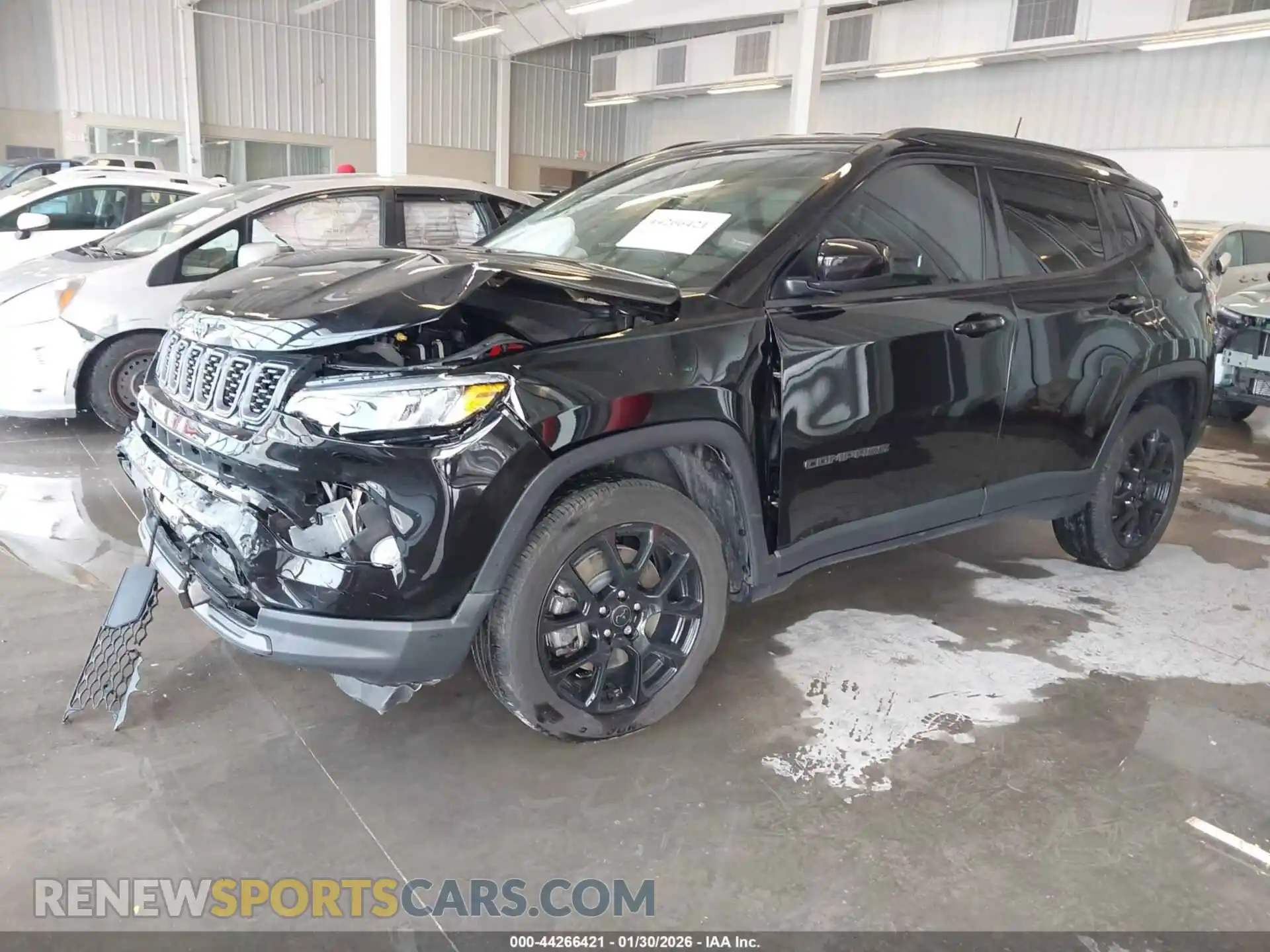 2 Photograph of a damaged car 3C4NJDBN5ST585845 JEEP COMPASS 2025