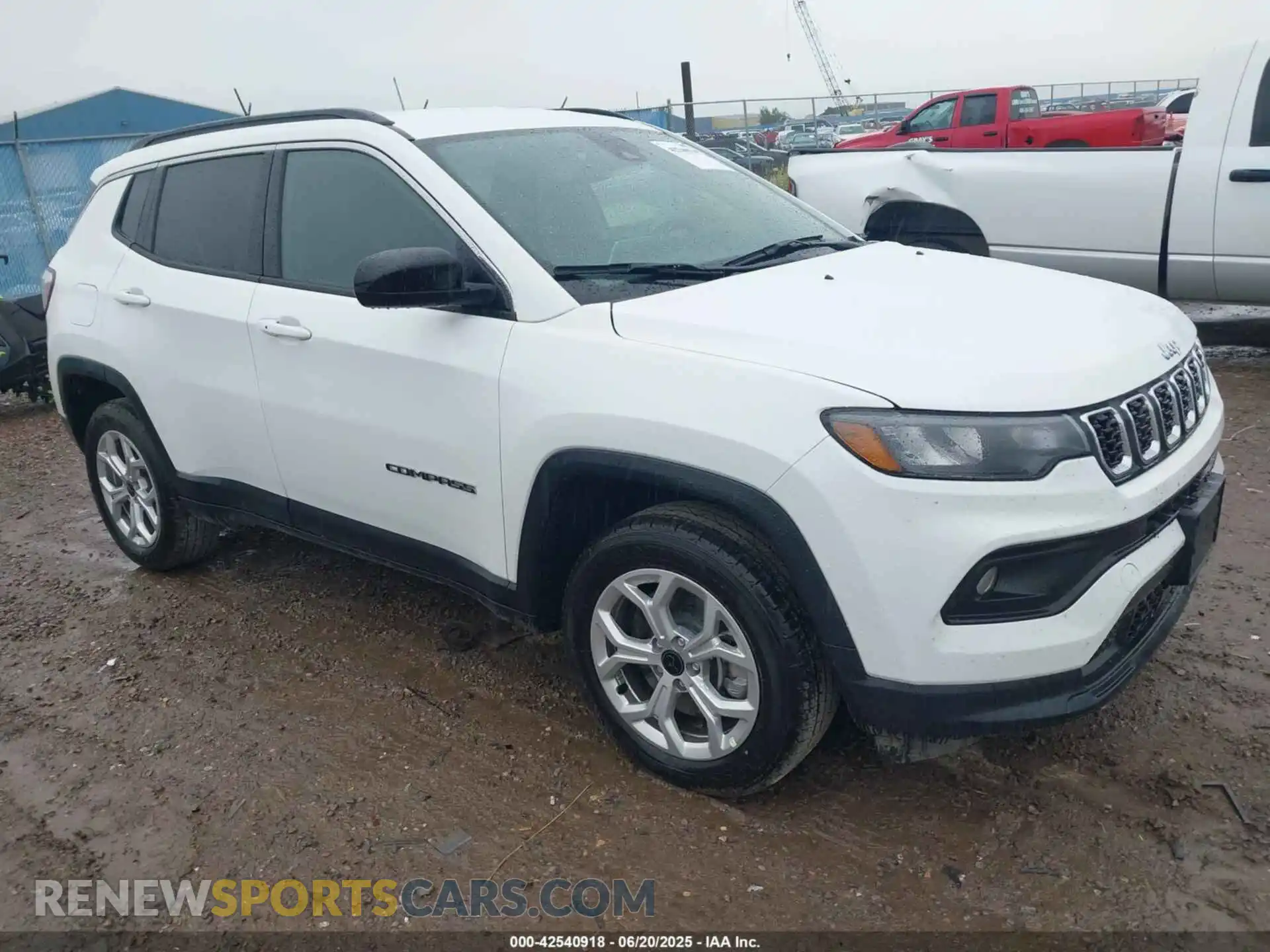 1 Photograph of a damaged car 3C4NJDBN5ST597882 JEEP COMPASS 2025