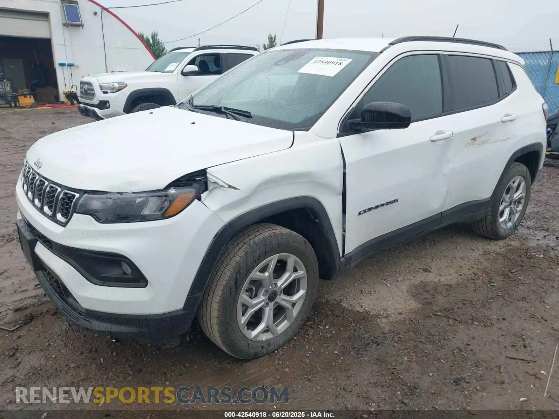 2 Photograph of a damaged car 3C4NJDBN5ST597882 JEEP COMPASS 2025