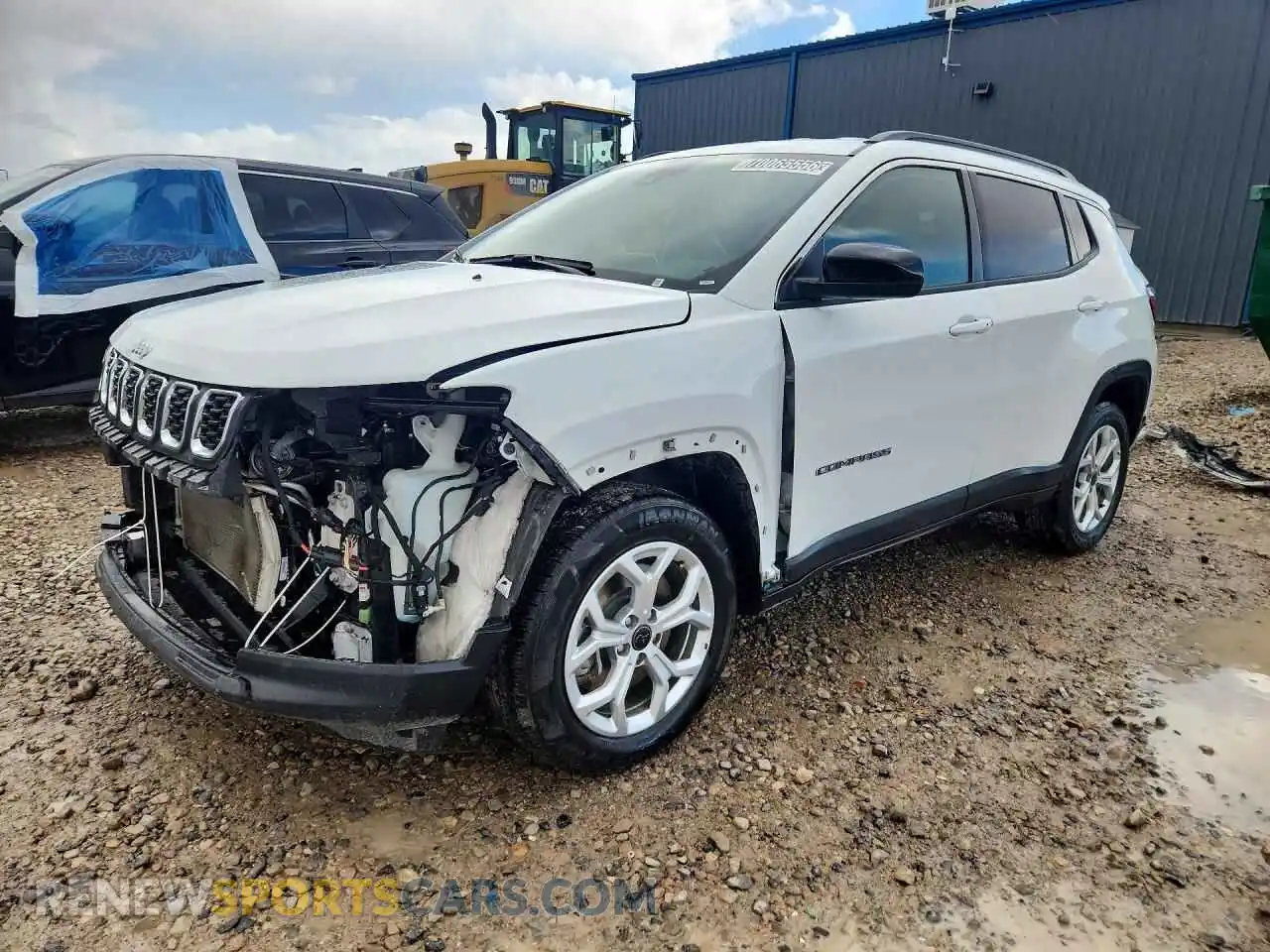 1 Photograph of a damaged car 3C4NJDBN5ST616866 JEEP COMPASS 2025