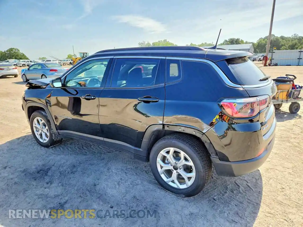 2 Photograph of a damaged car 3C4NJDBN6ST571694 JEEP COMPASS 2025
